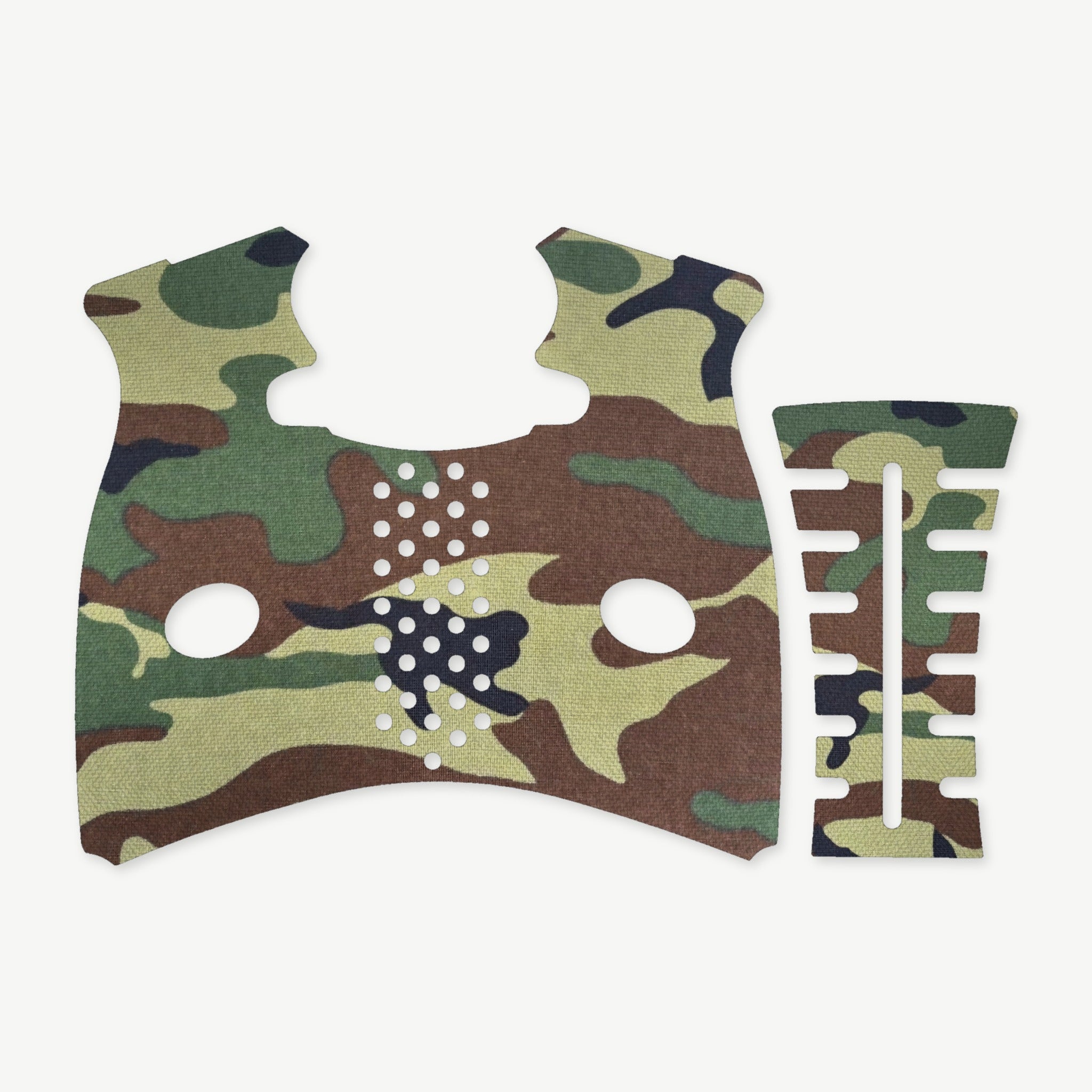 Grip Kit for FNS 9/40 Full Size - die-cut Cordura 1000D kit pieces in M81 Woodland - Combat Textiles