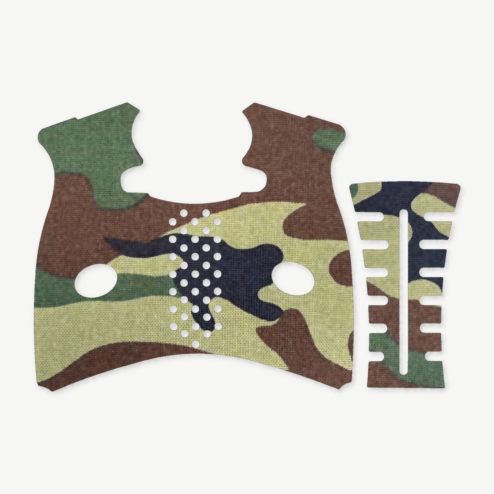 Grip Kit for FNS 9/40 Full Size - die-cut Cordura 1000D kit pieces in M81 Woodland - Combat Textiles
