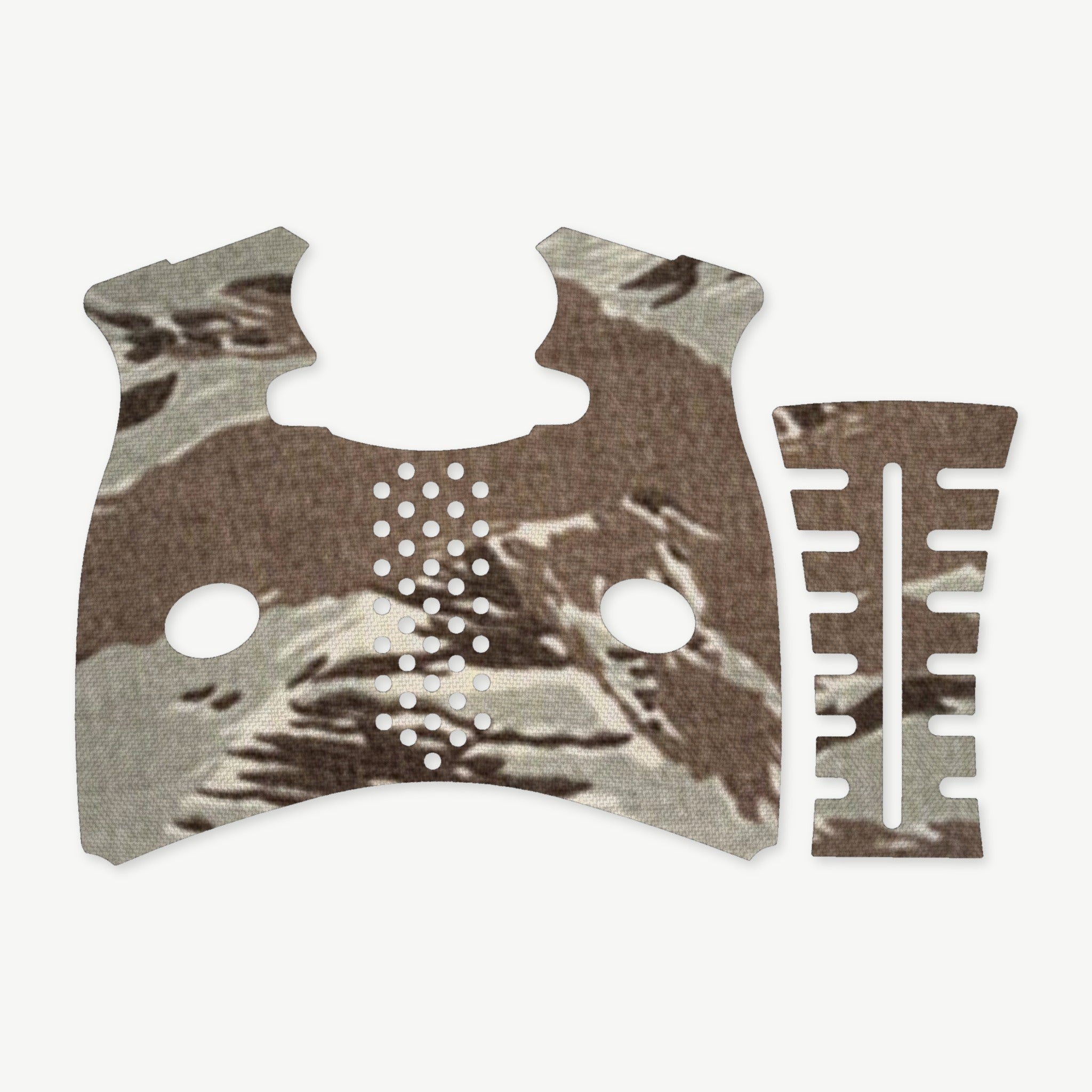 Grip Kit for FNS 9/40 Full Size - die-cut Cordura 1000D kit pieces in Tiger Stripe (ABU) - Combat Textiles