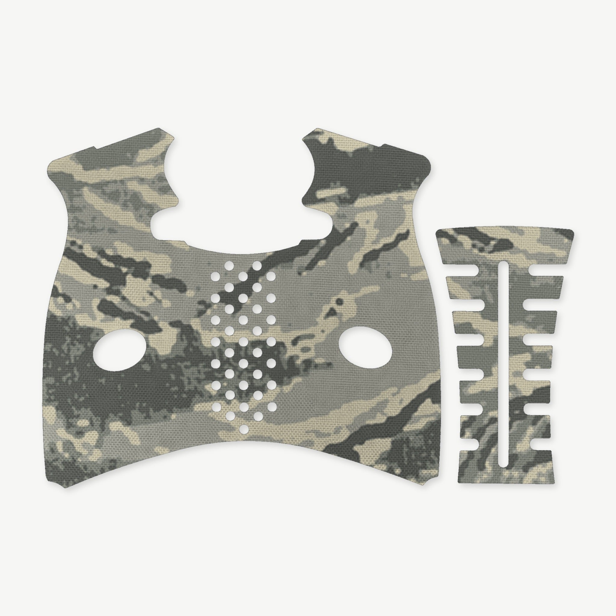 Grip Kit for FNS 9/40 Full Size - die-cut Cordura 1000D kit pieces in Tiger Stripe (ABU) - Combat Textiles