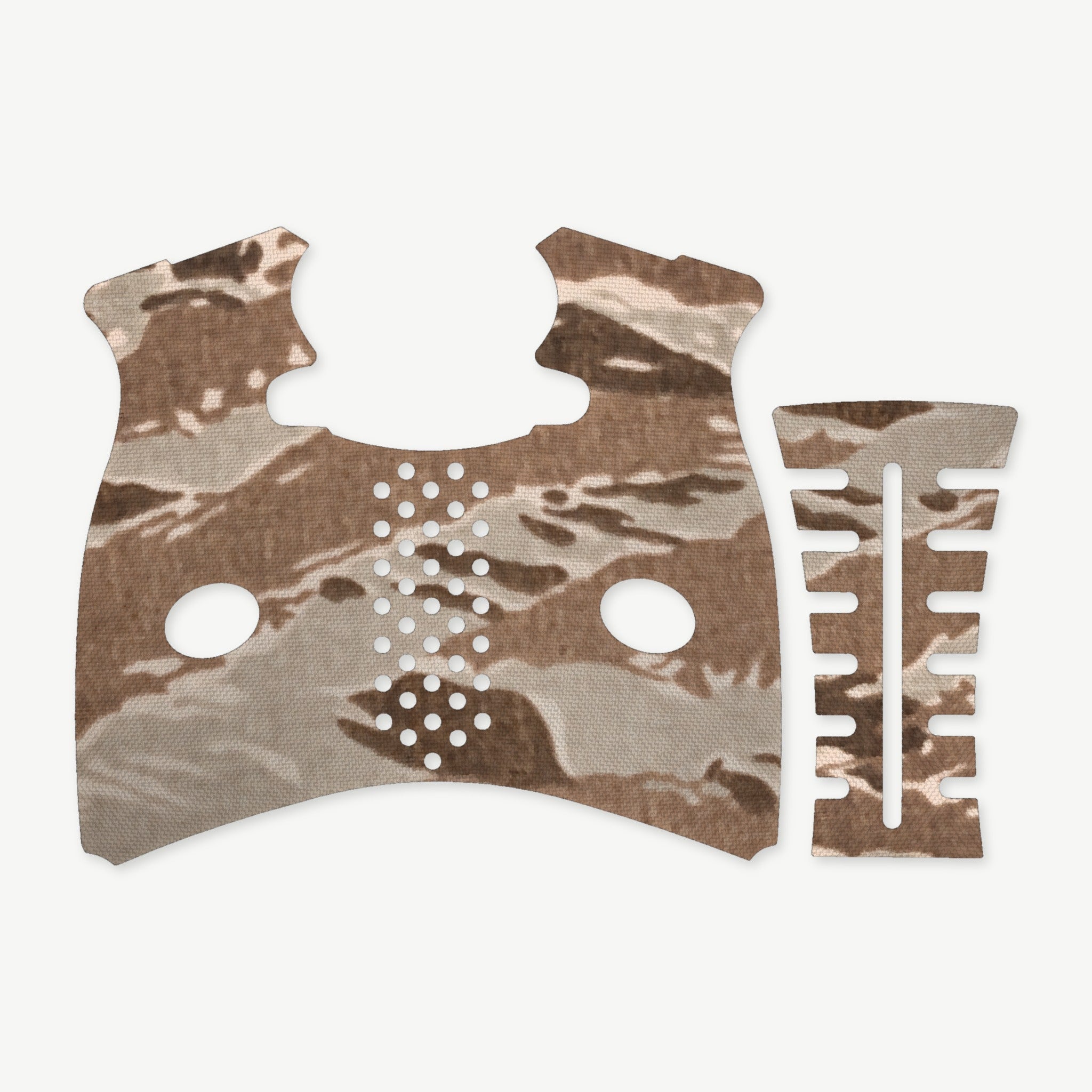Grip Kit for FNS 9/40 Full Size - die-cut Cordura 1000D kit pieces in Tiger Stripe (Desert) - Combat Textiles