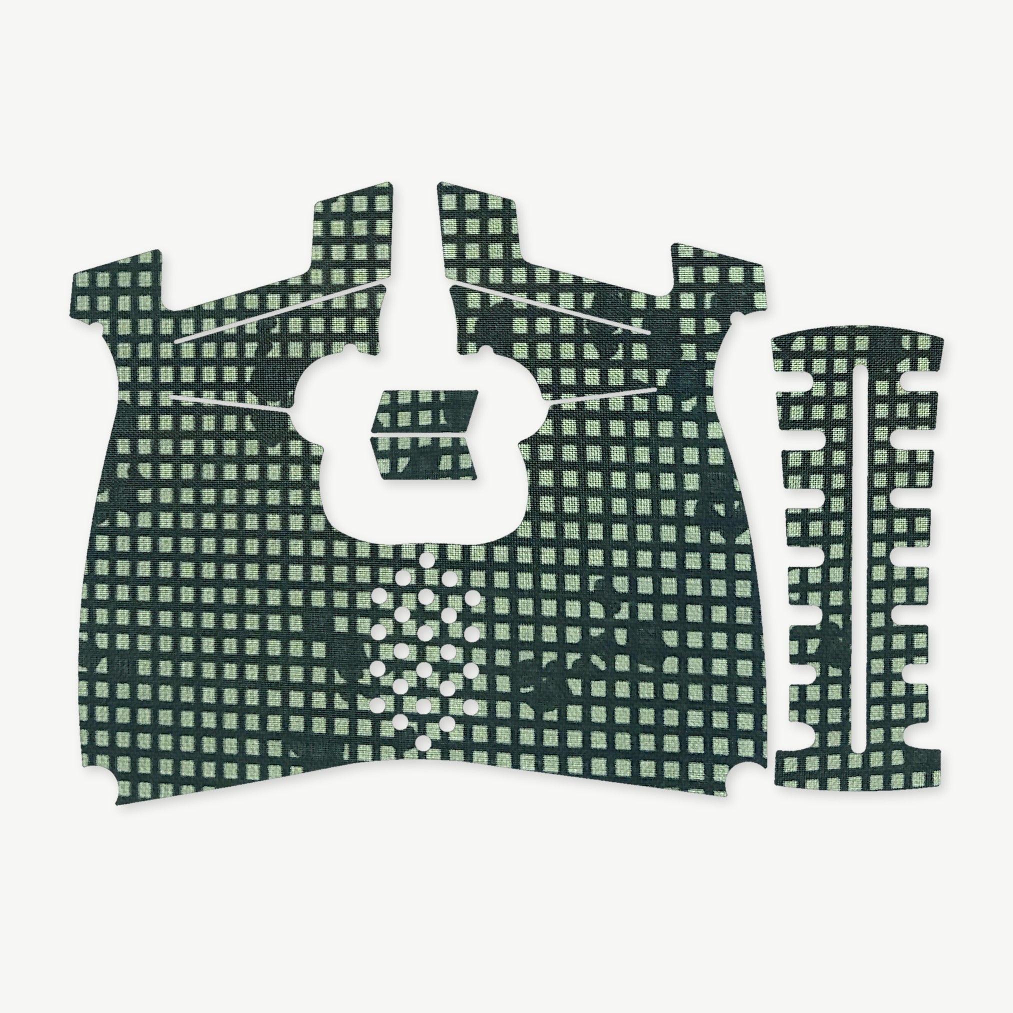 Grip Kit for Kimber R7 Mako (Carbon Compact) - die-cut Cordura 1000D kit pieces in Desert Night Camo - Combat Textiles