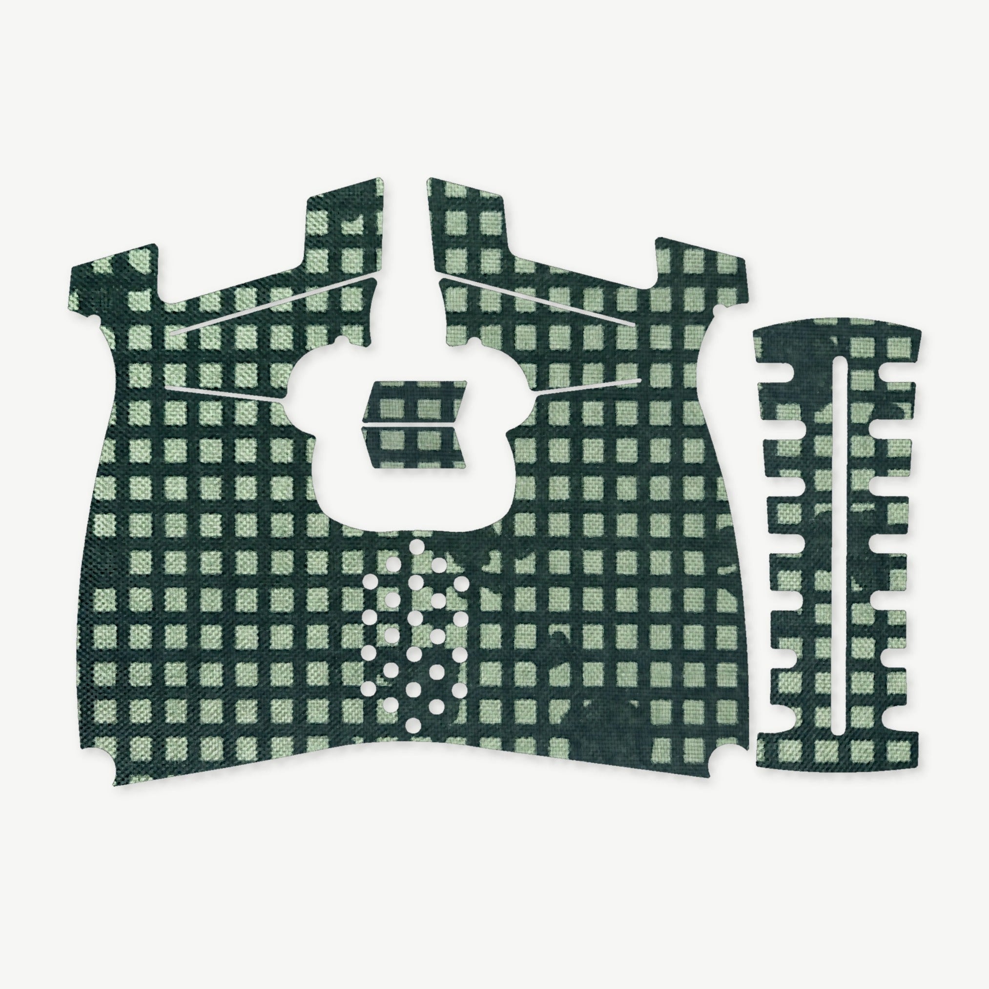 Grip Kit for Kimber R7 Mako (Carbon Compact) - die-cut Cordura 1000D kit pieces in Desert Night Camo - Combat Textiles