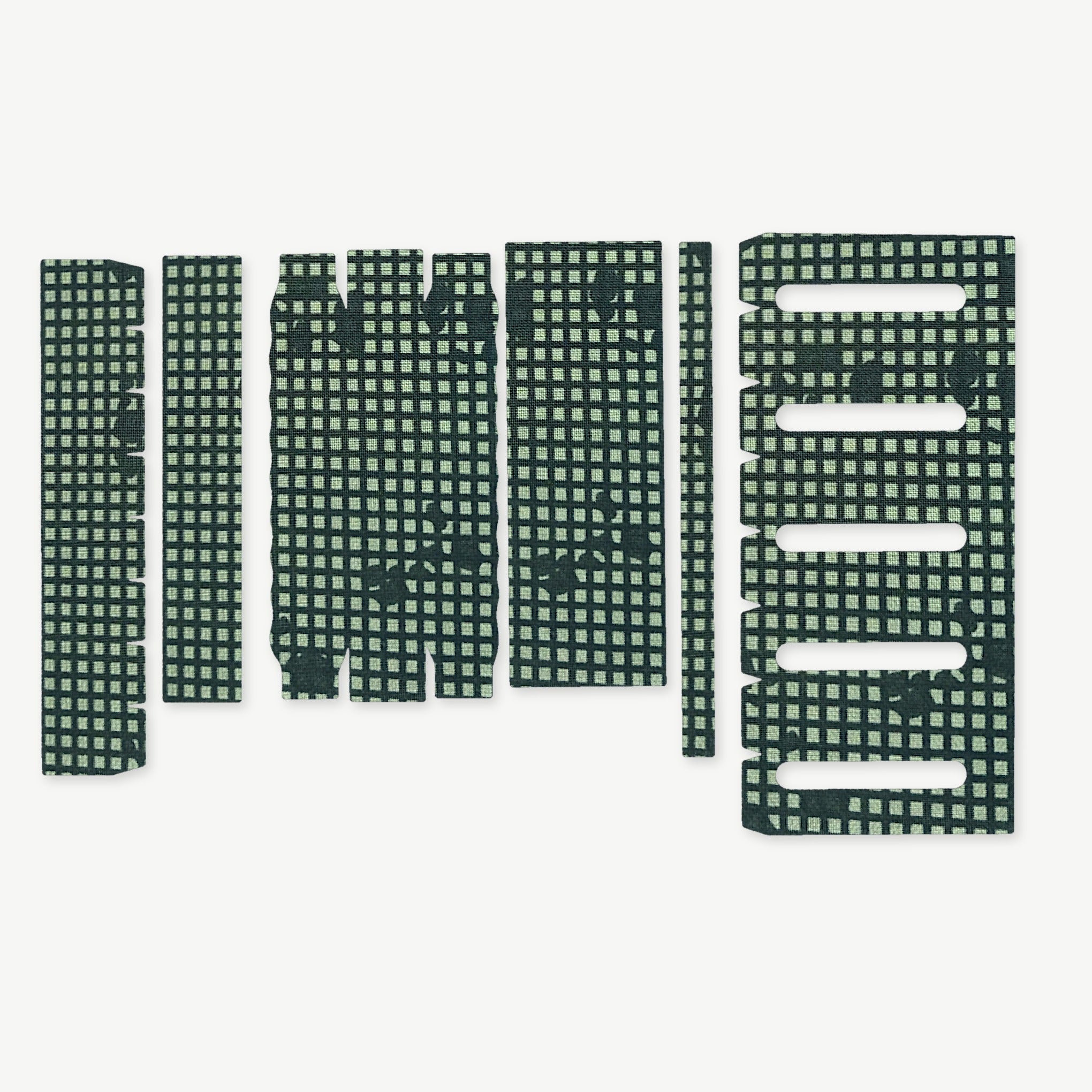 Light Wrap Kit for Modlite 18650 Rifle Light (PLHv2, v3/OKW v2) - die-cut Cordura 1000D kit pieces in Desert Night Camo - Combat Textiles