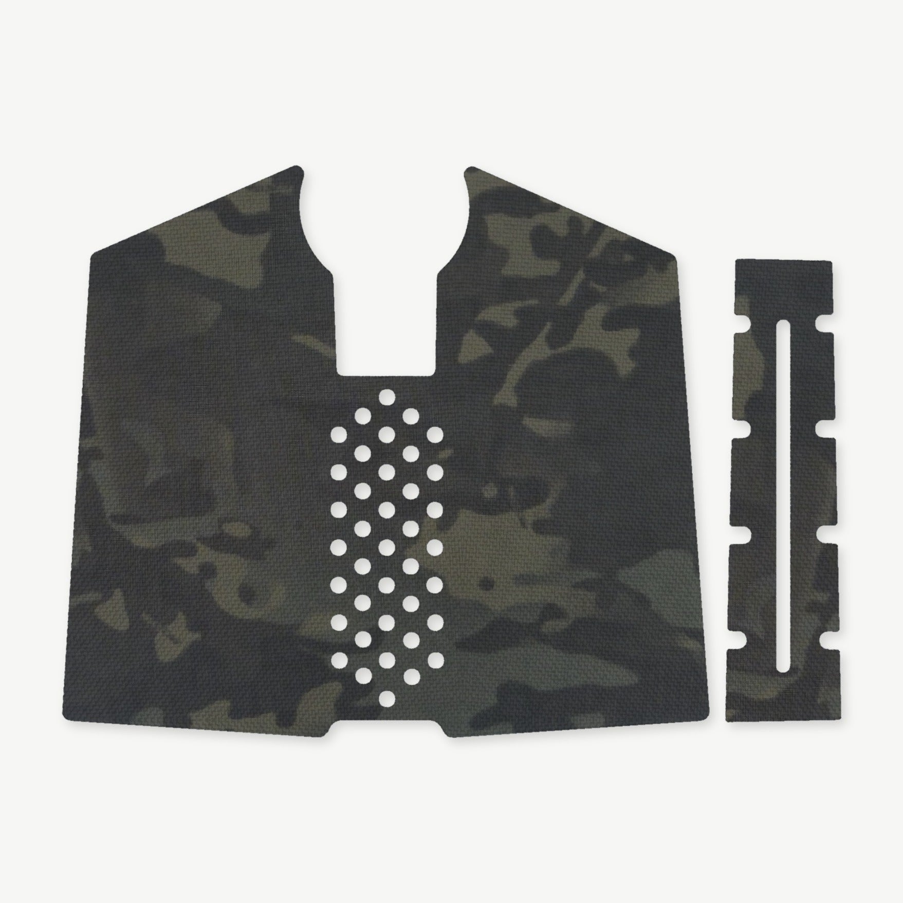 Grip Kit for PTR 91 - die-cut Cordura 1000D kit pieces in MultiCam Black - Combat Textiles