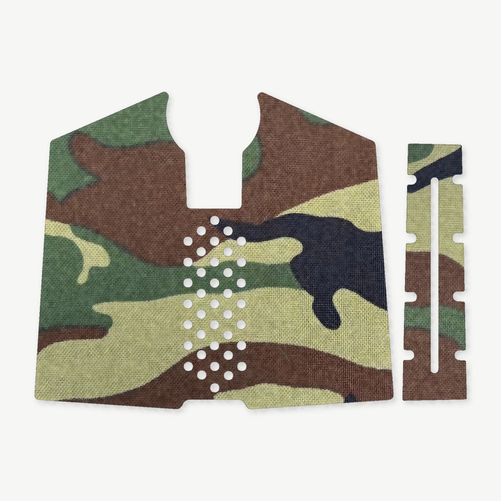 Grip Kit for PTR 91 - die-cut Cordura 1000D kit pieces in M81 Woodland - Combat Textiles