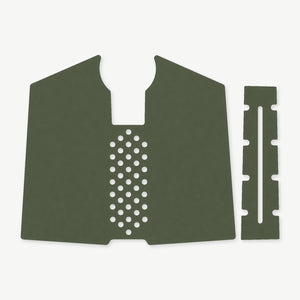 Grip Kit for PTR 91 - die-cut Cordura 1000D kit pieces in Ranger Green - Combat Textiles