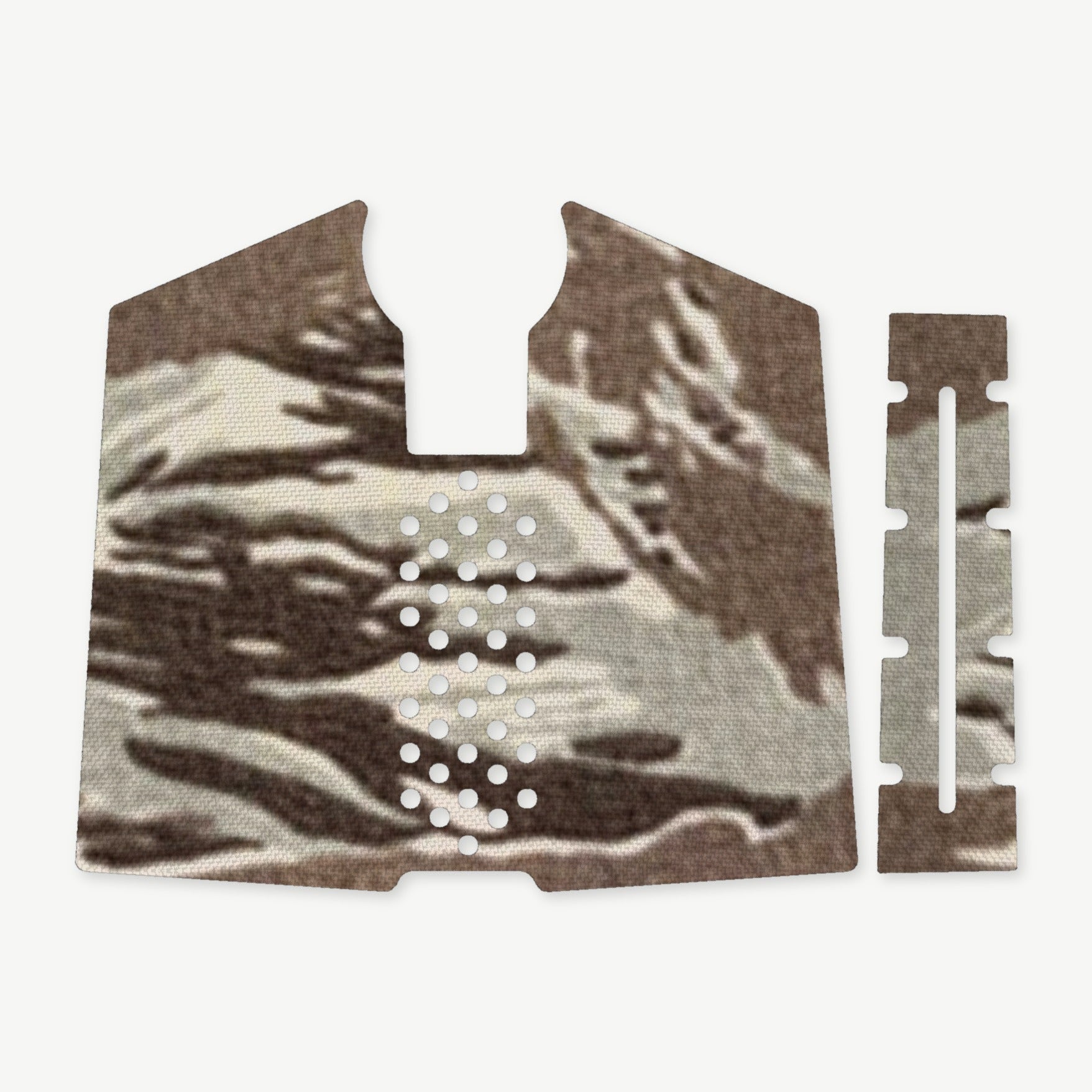 Grip Kit for PTR 91 - die-cut Cordura 1000D kit pieces in Tiger Stripe (ABU) - Combat Textiles