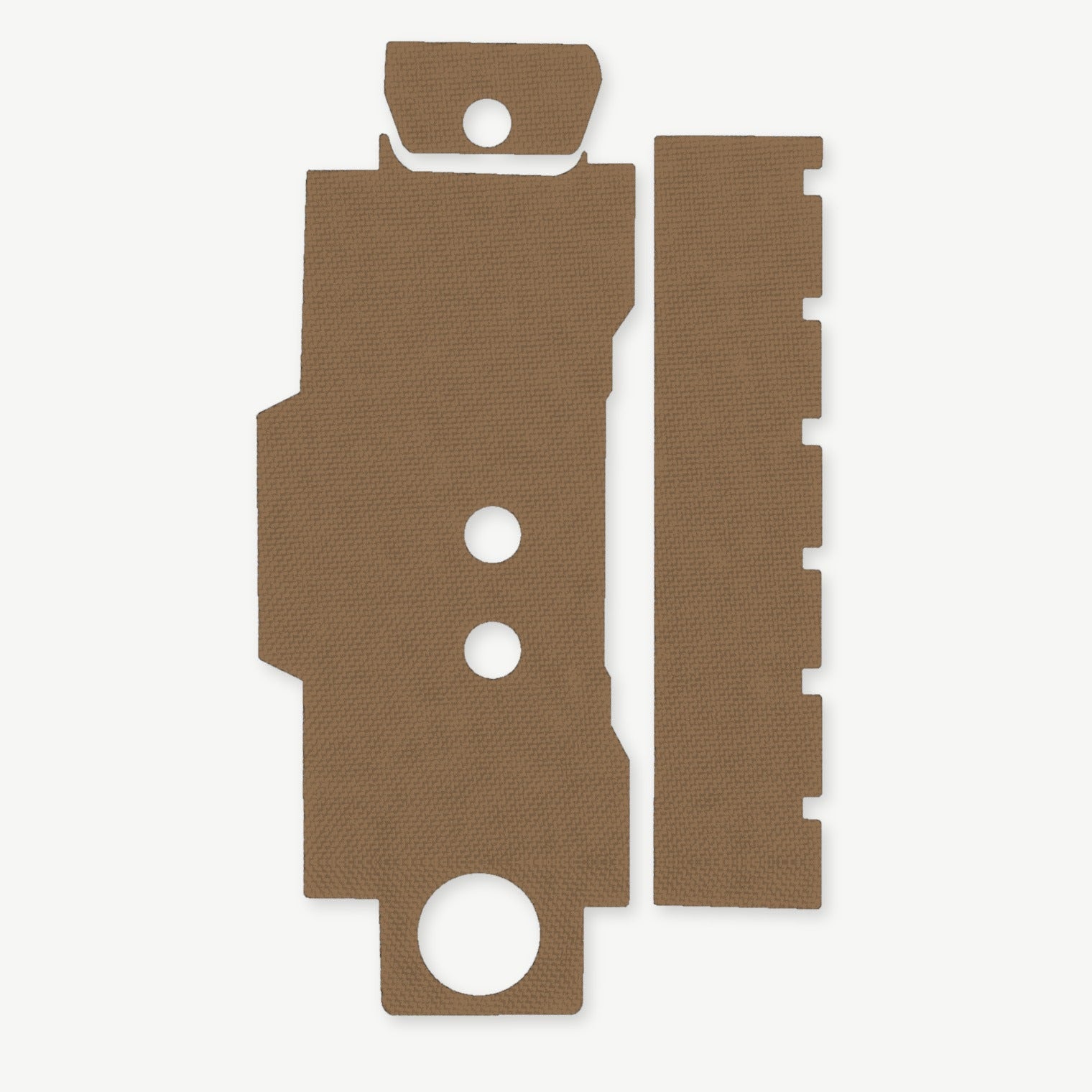 Light Wrap Kit for Streamlight TLR-4 - die-cut Cordura 1000D kit pieces in Coyote - Combat Textiles