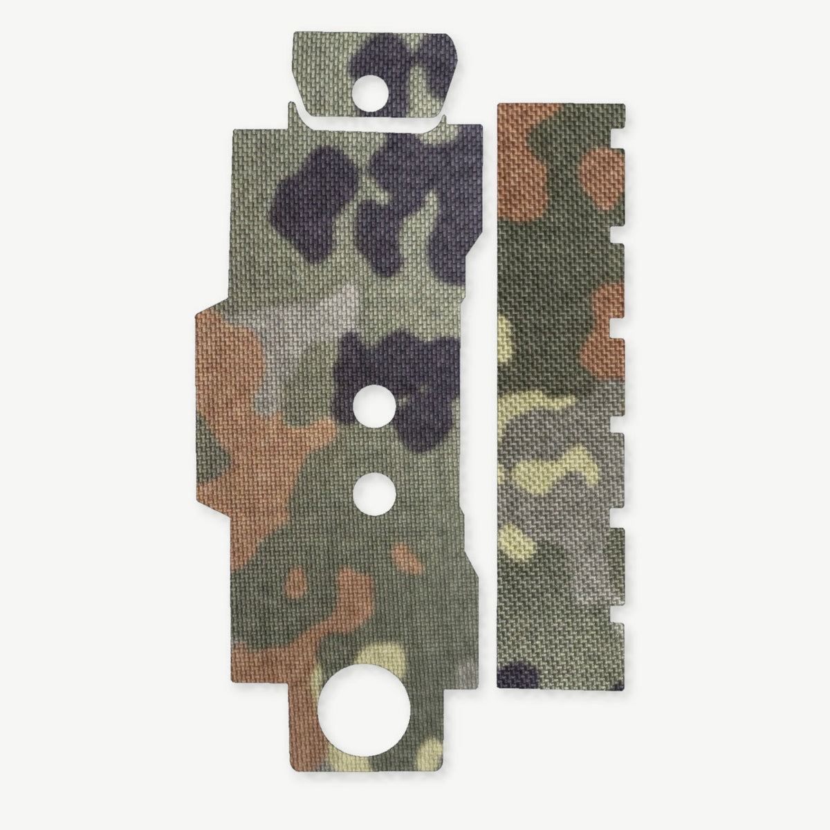 Light Wrap Kit for Streamlight TLR-4 - die-cut Cordura 1000D kit pieces in Flecktarn - Combat Textiles