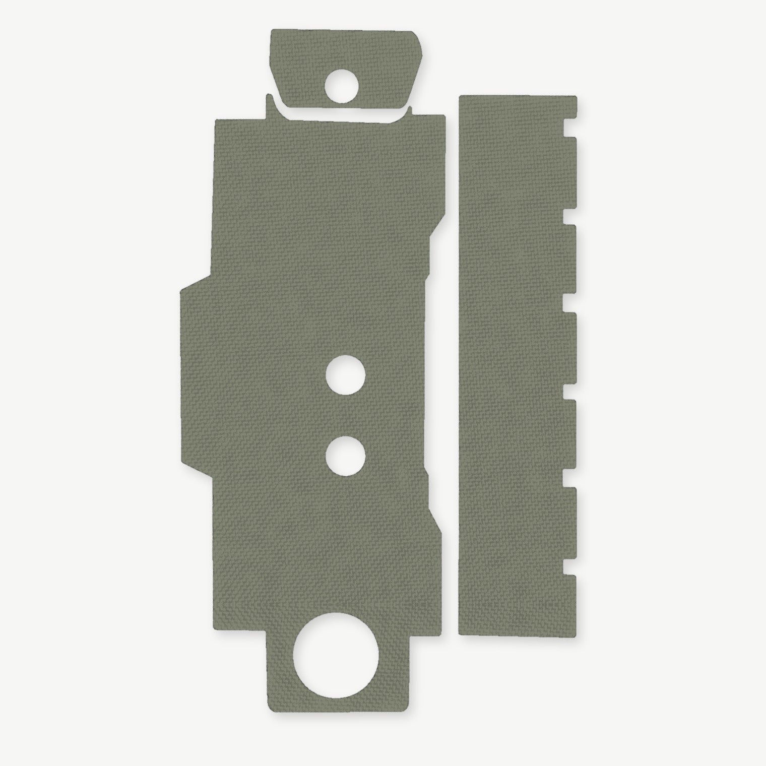 Light Wrap Kit for Streamlight TLR-4 - die-cut Cordura 1000D kit pieces in OD Green - Combat Textiles