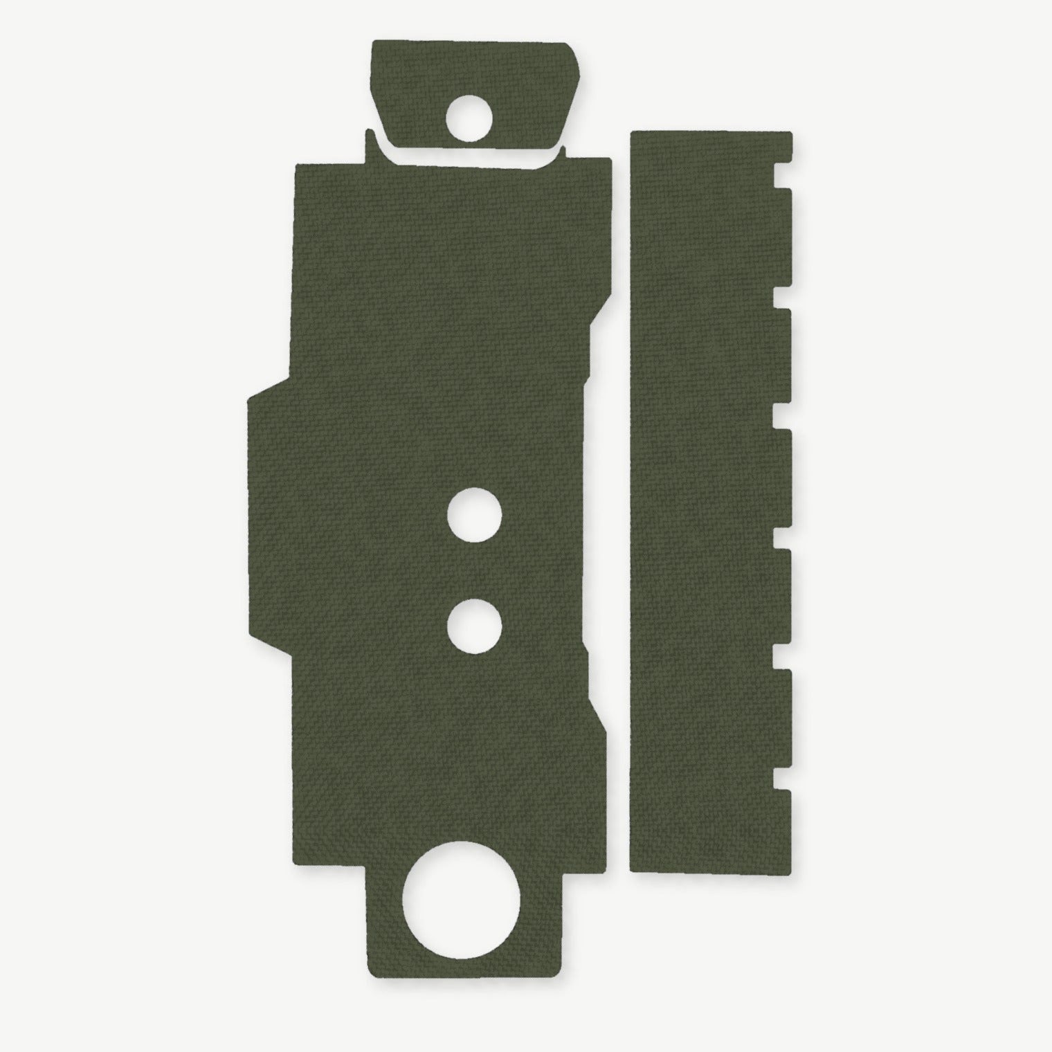 Light Wrap Kit for Streamlight TLR-4 - die-cut Cordura 1000D kit pieces in OD Green - Combat Textiles