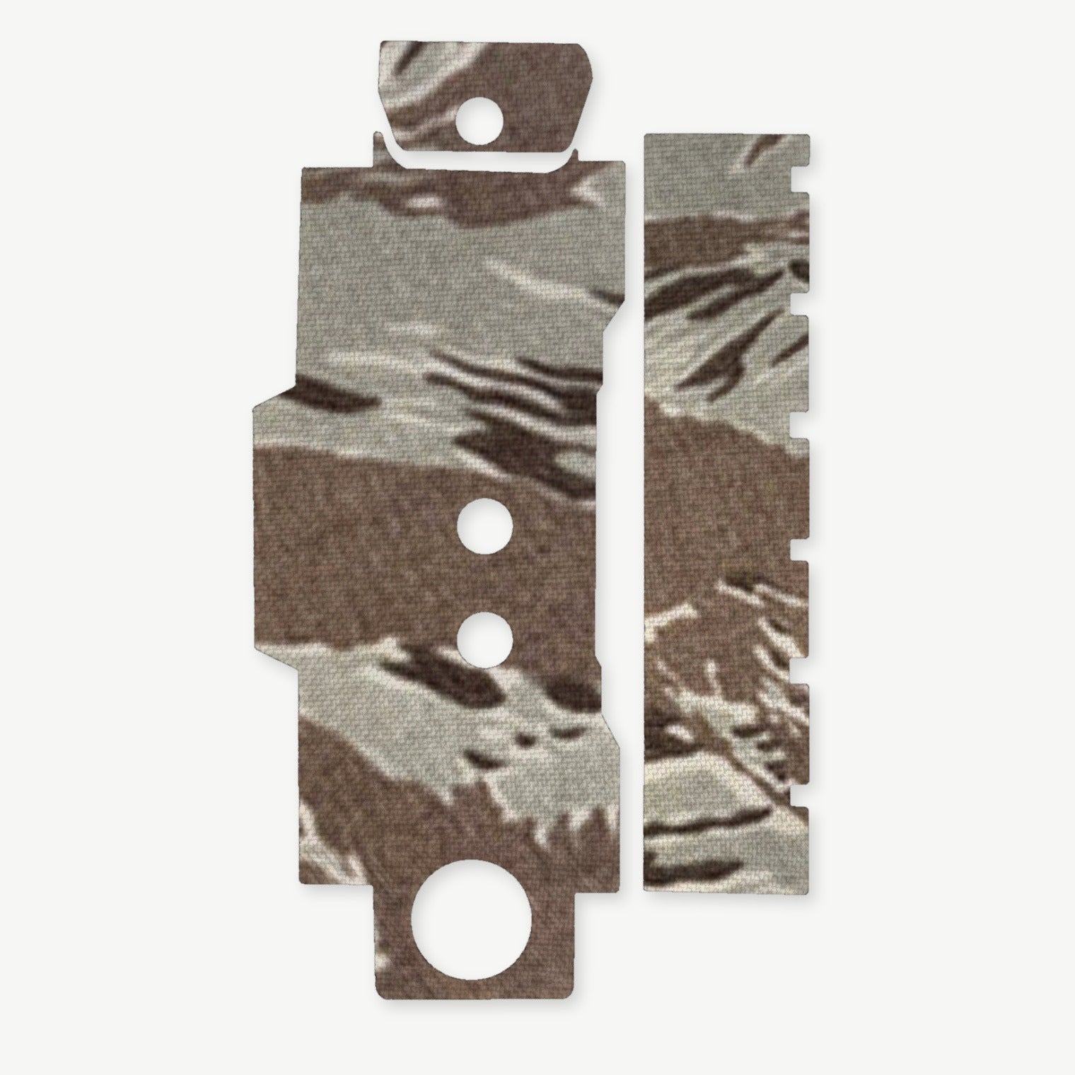Light Wrap Kit for Streamlight TLR-4 - die-cut Cordura 1000D kit pieces in Tiger Stripe (ABU) - Combat Textiles