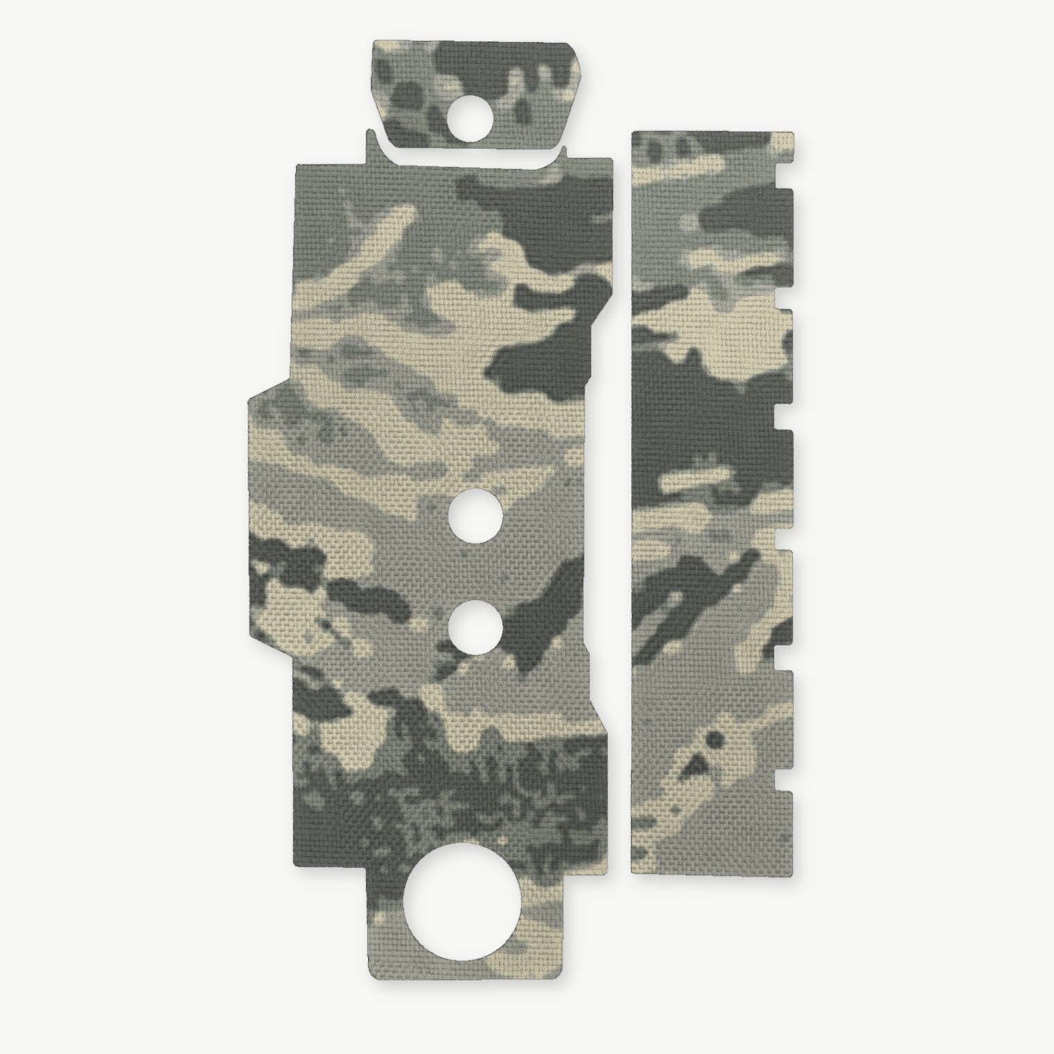 Light Wrap Kit for Streamlight TLR-4 - die-cut Cordura 1000D kit pieces in Tiger Stripe (ABU) - Combat Textiles