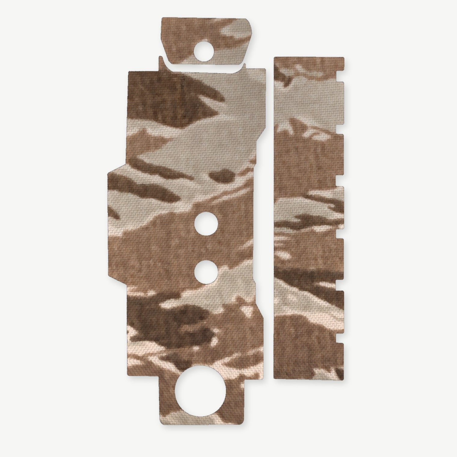 Light Wrap Kit for Streamlight TLR-4 - die-cut Cordura 1000D kit pieces in Tiger Stripe (Desert) - Combat Textiles