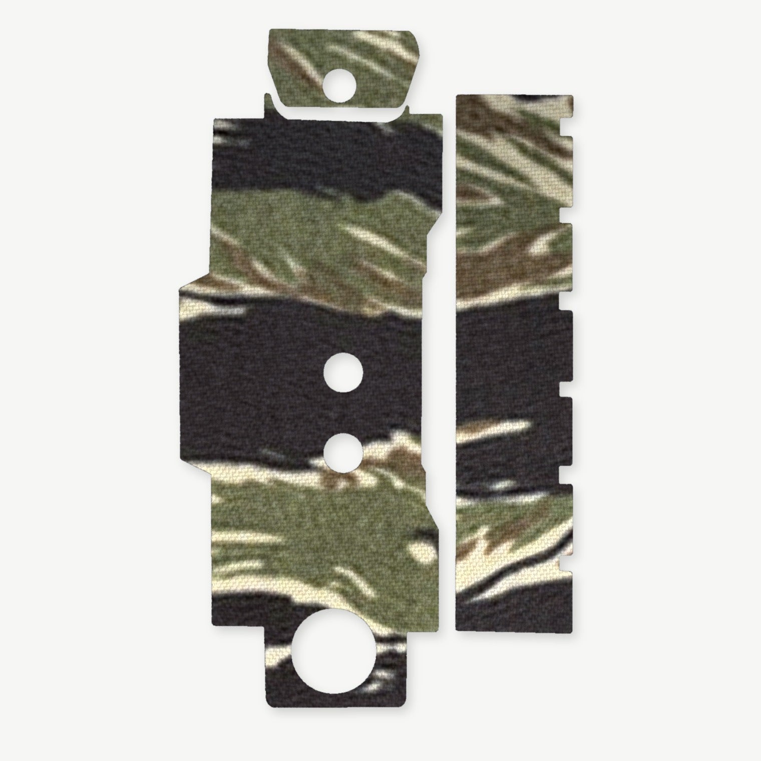 Light Wrap Kit for Streamlight TLR-4 - die-cut Cordura 1000D kit pieces in Tiger Stripe (Green/Black) - Combat Textiles