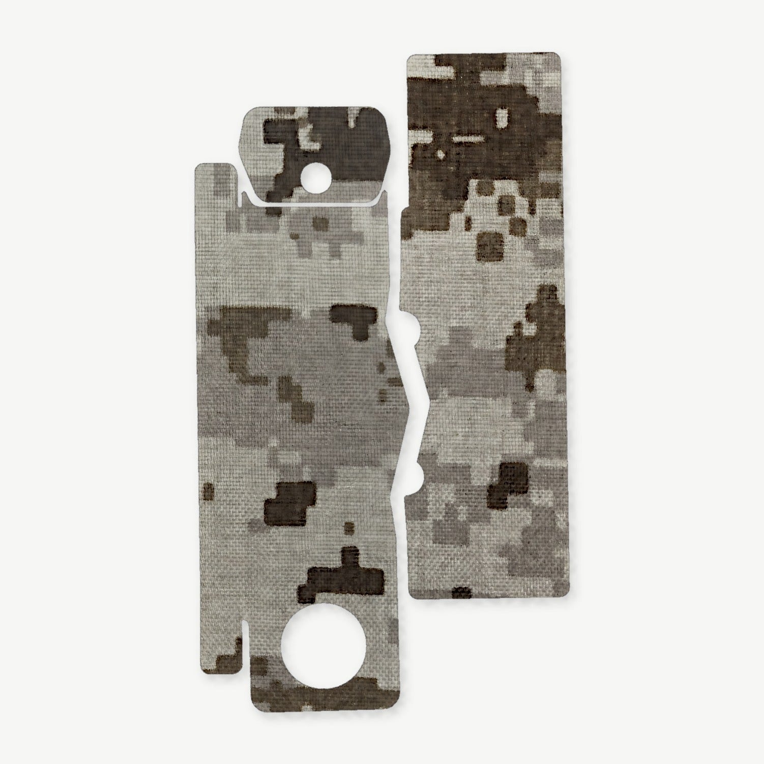 Light Wrap Kit for Streamlight TLR-3 - die-cut Cordura 1000D kit pieces in ACU (Desert) - Combat Textiles