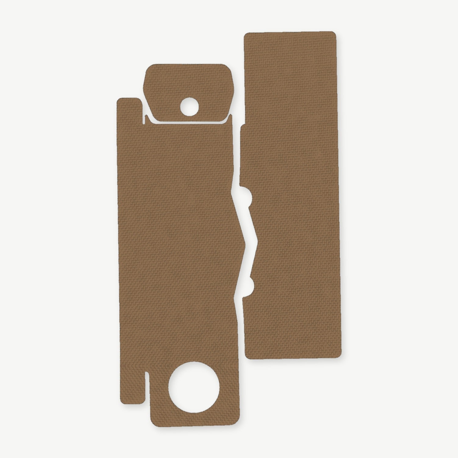 Light Wrap Kit for Streamlight TLR-3 - die-cut Cordura 1000D kit pieces in Coyote - Combat Textiles