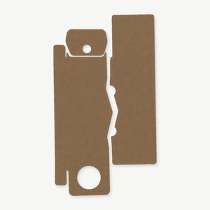 Light Wrap Kit for Streamlight TLR-3 - die-cut Cordura 1000D kit pieces in Coyote - Combat Textiles