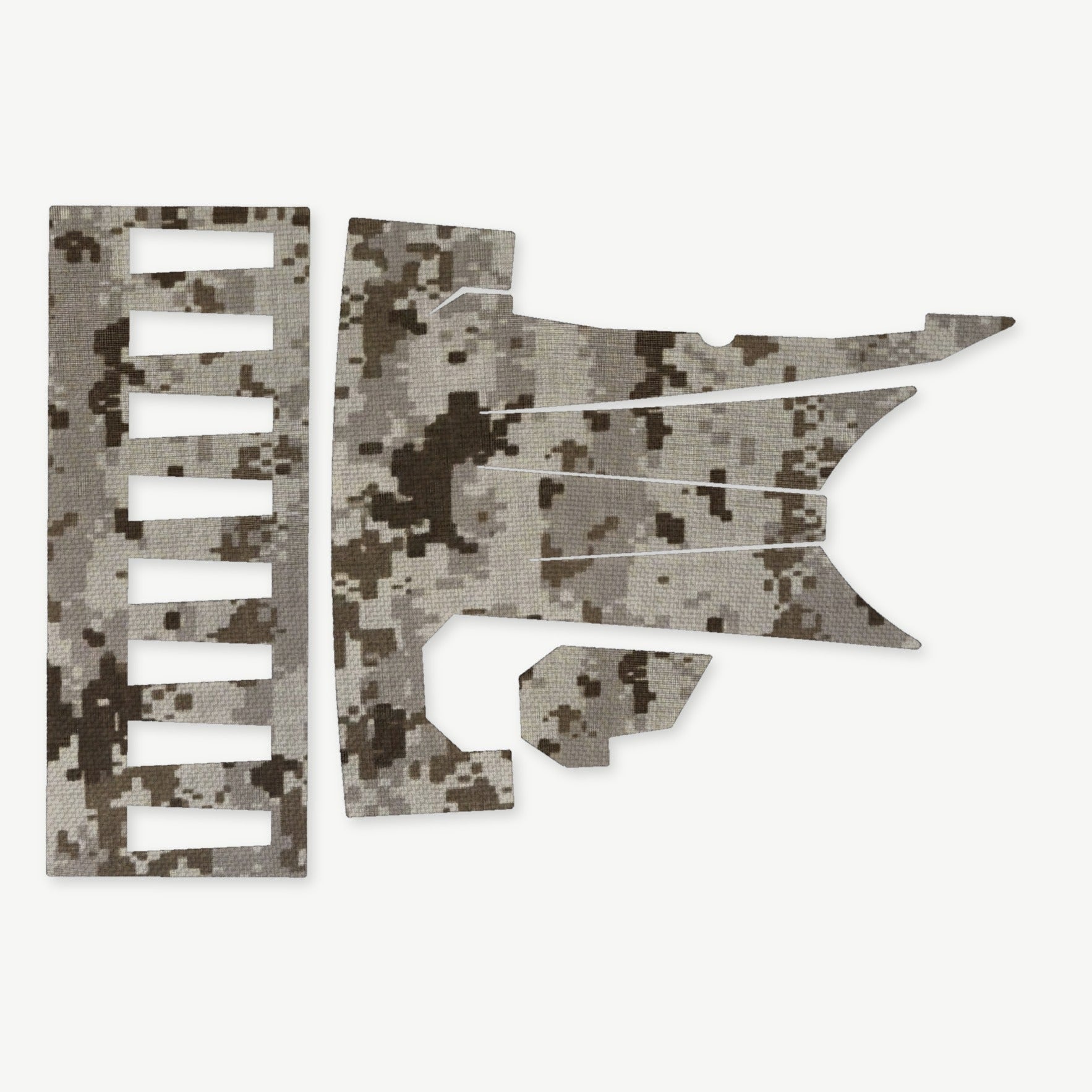 Light Wrap Kit for INFORCE WMLx (Gen 2) - die-cut Cordura 1000D kit pieces in ACU (Desert) - Combat Textiles