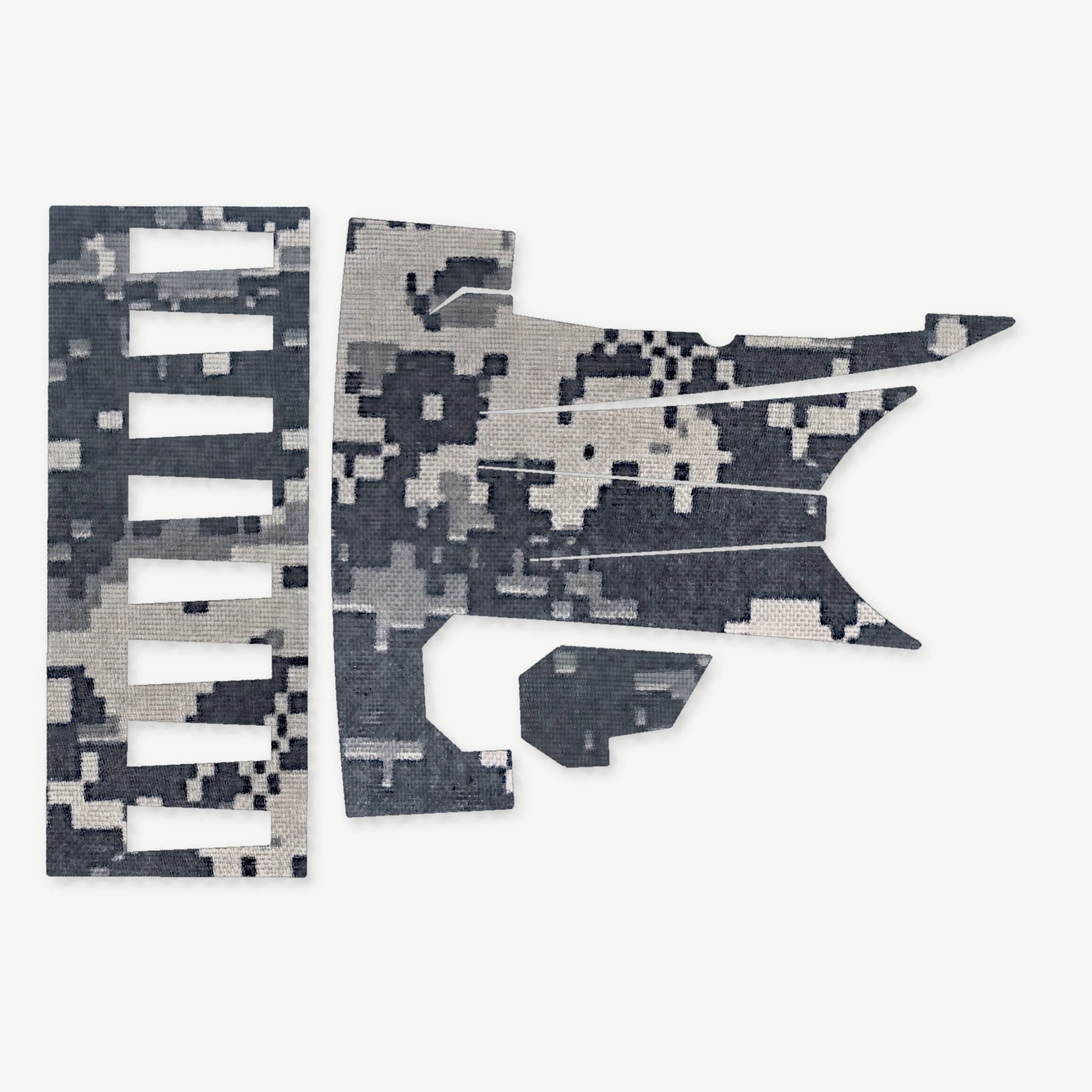 Light Wrap Kit for INFORCE WMLx (Gen 2) - die-cut Cordura 1000D kit pieces in ACU - Combat Textiles