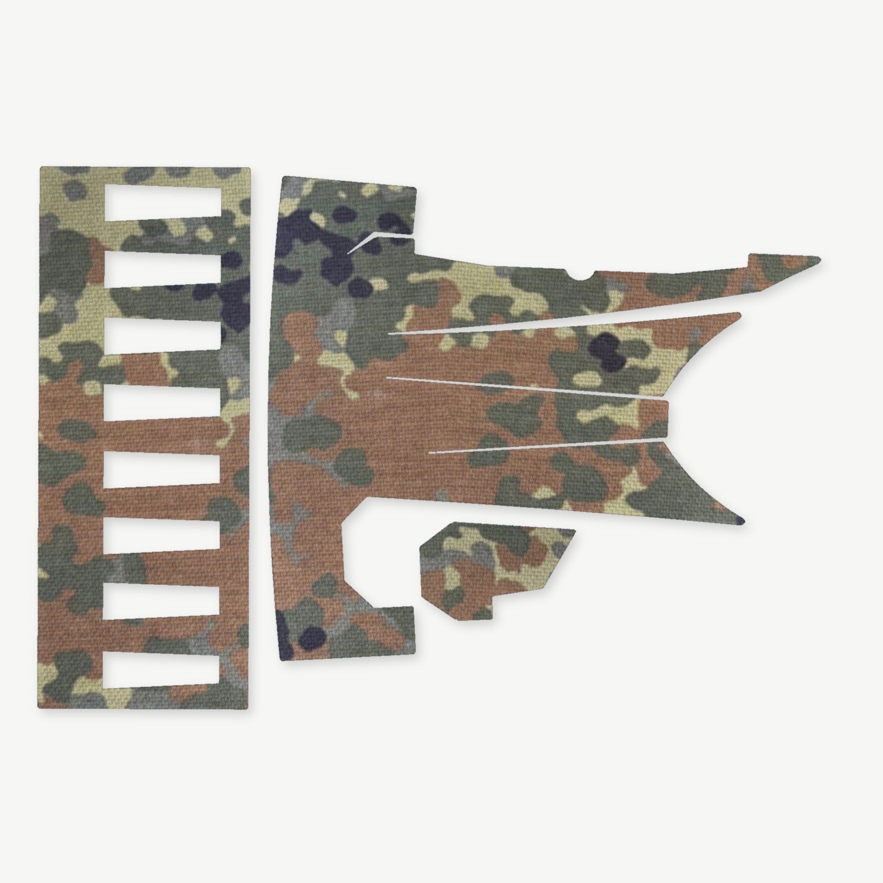 Light Wrap Kit for INFORCE WMLx (Gen 2) - die-cut Cordura 1000D kit pieces in Flecktarn - Combat Textiles