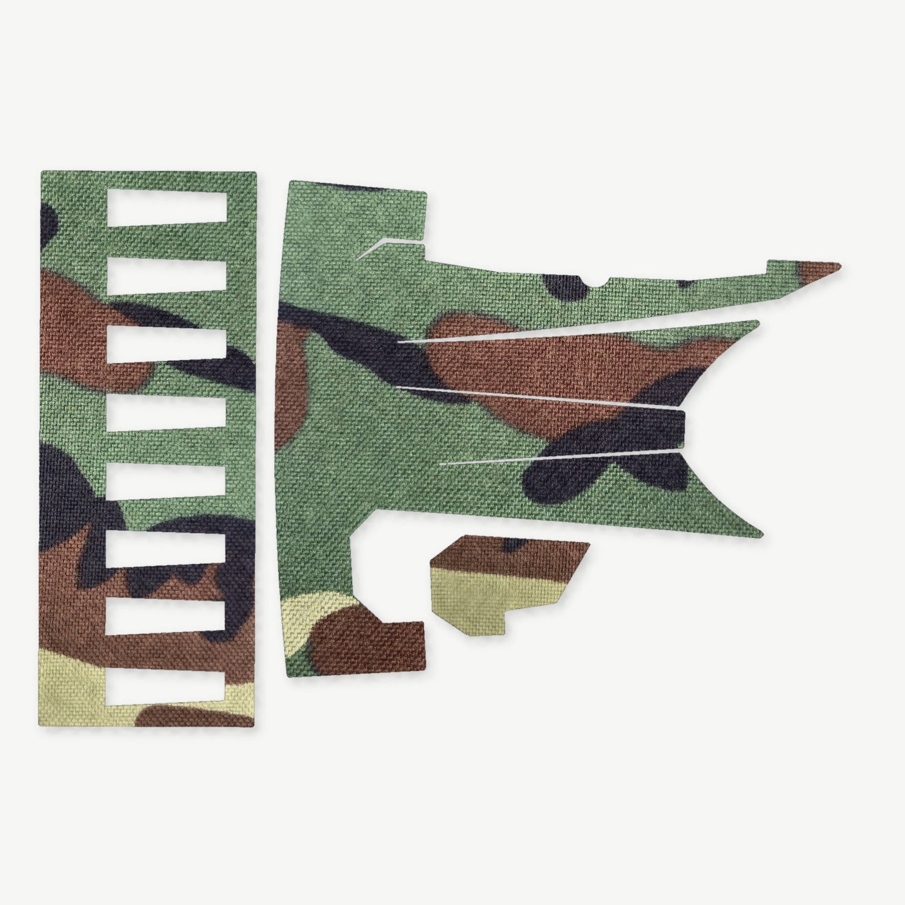 Light Wrap Kit for INFORCE WMLx (Gen 2) - die-cut Cordura 1000D kit pieces in M81 Woodland - Combat Textiles