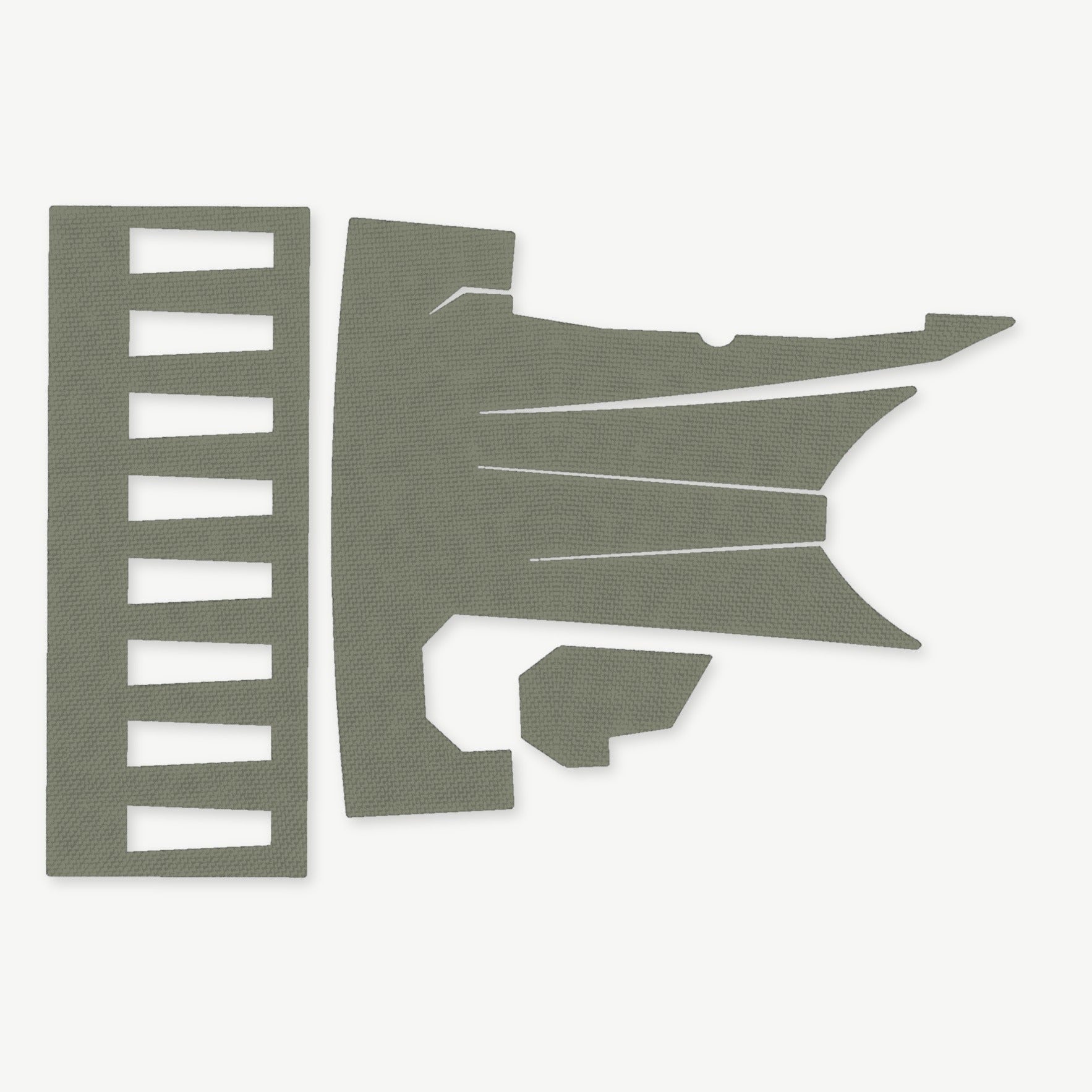 Light Wrap Kit for INFORCE WMLx (Gen 2) - die-cut Cordura 1000D kit pieces in OD Green - Combat Textiles