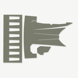 Light Wrap Kit for INFORCE WMLx (Gen 2) - die-cut Cordura 1000D kit pieces in OD Green - Combat Textiles