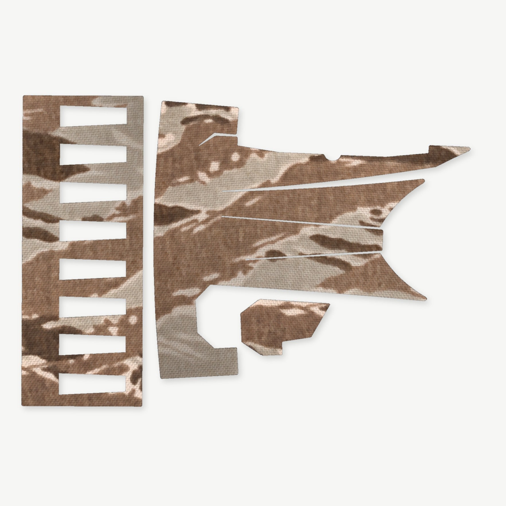 Light Wrap Kit for INFORCE WMLx (Gen 2) - die-cut Cordura 1000D kit pieces in Tiger Stripe (Desert) - Combat Textiles