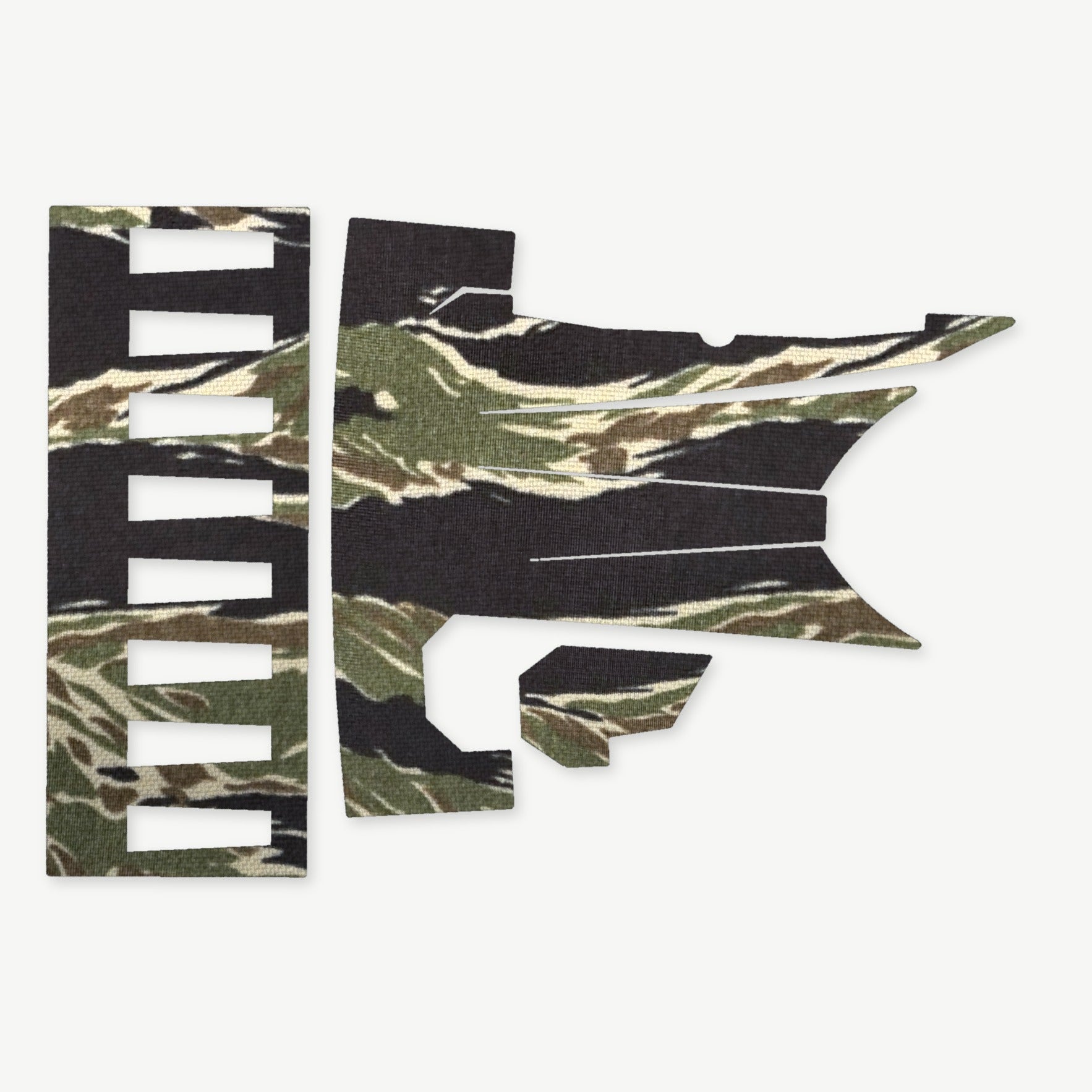 Light Wrap Kit for INFORCE WMLx (Gen 2) - die-cut Cordura 1000D kit pieces in Tiger Stripe (Green/Black) - Combat Textiles