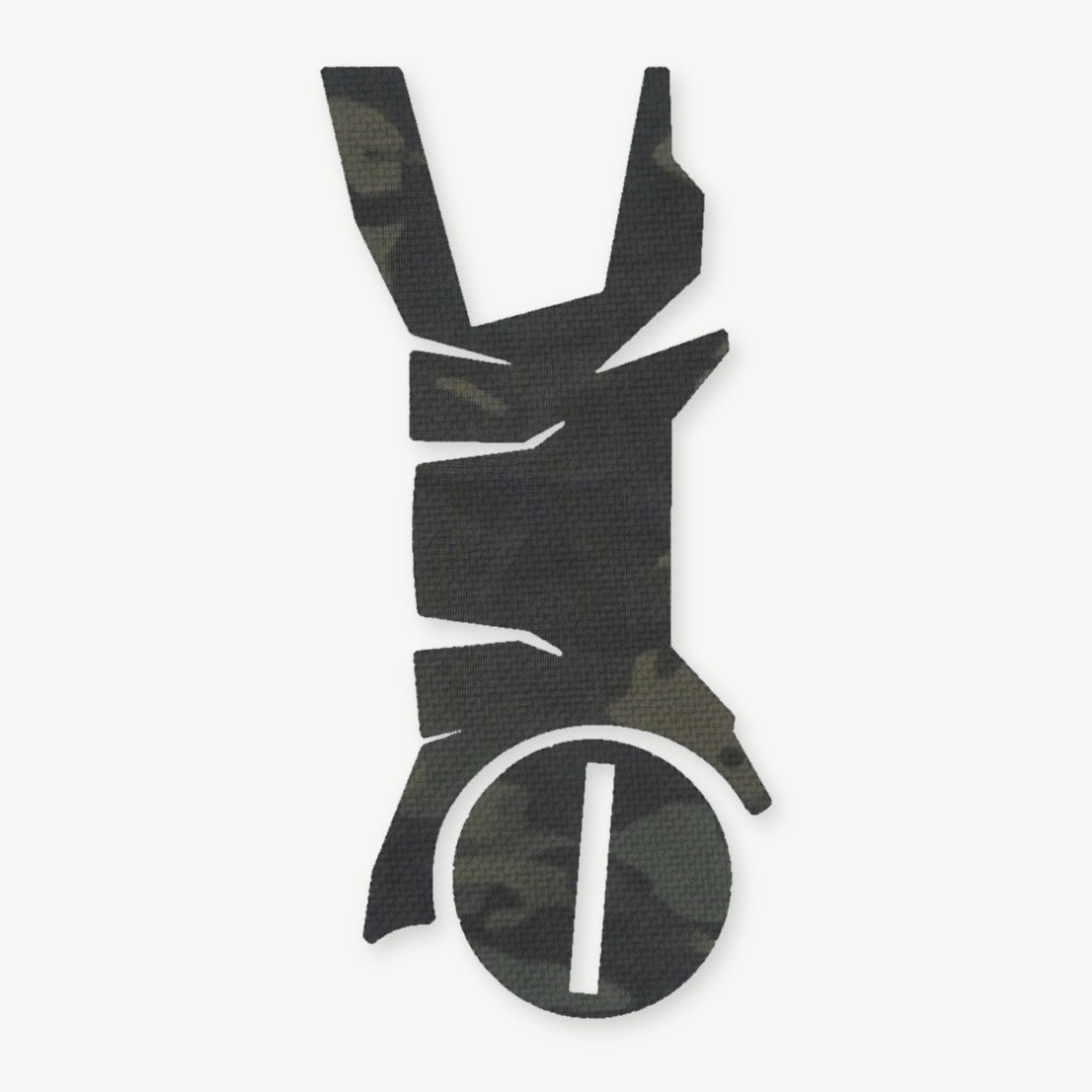 Optic Wrap Kit for Steiner MPS-C - die-cut Cordura 1000D kit pieces in MultiCam Black - Combat Textiles