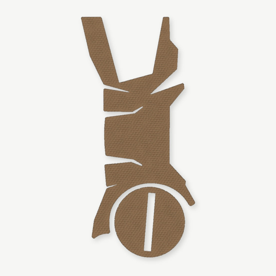 Optic Wrap Kit for Steiner MPS-C - die-cut Cordura 1000D kit pieces in Coyote - Combat Textiles