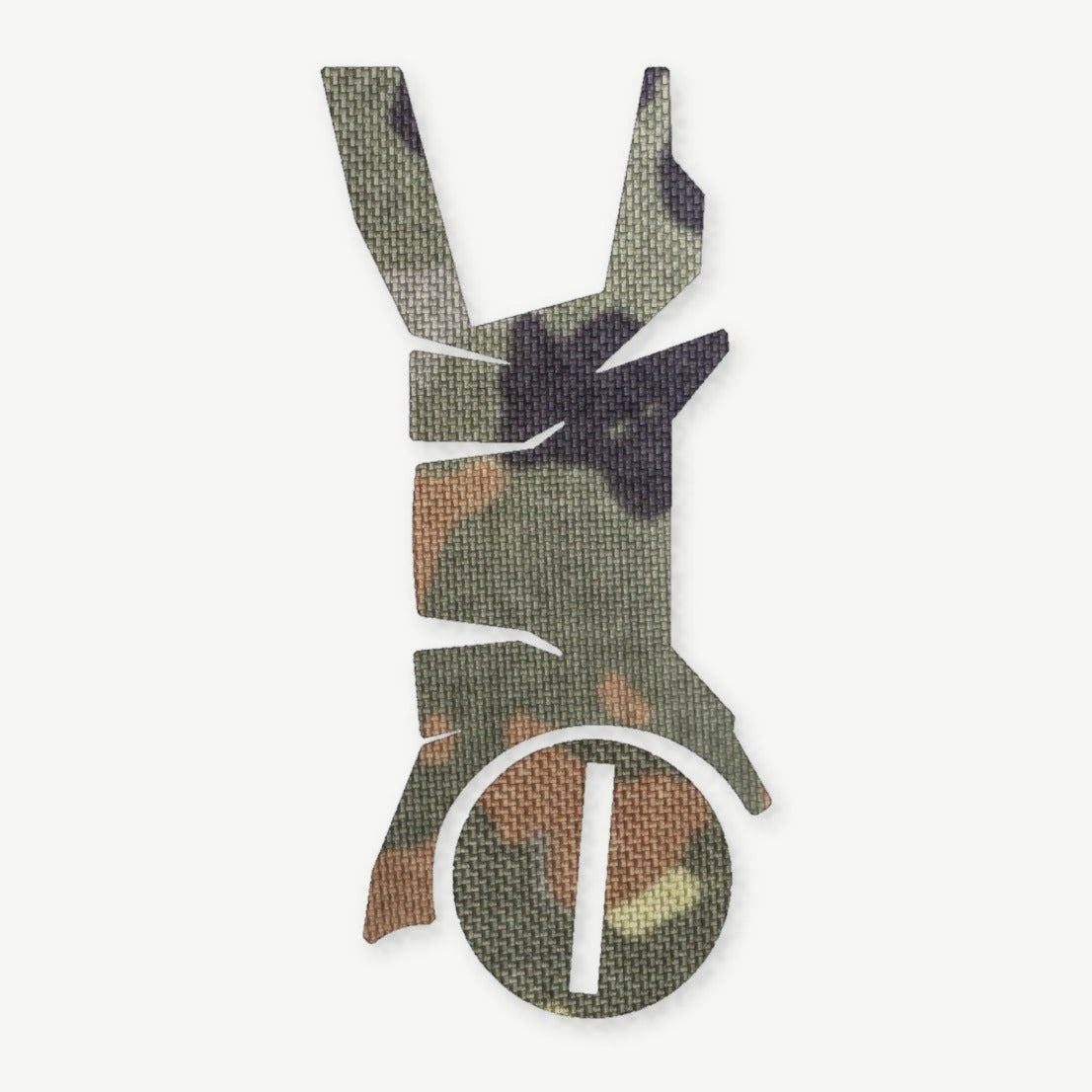 Optic Wrap Kit for Steiner MPS-C - die-cut Cordura 1000D kit pieces in Flecktarn - Combat Textiles