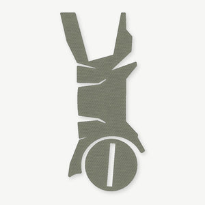 Optic Wrap Kit for Steiner MPS-C - die-cut Cordura 1000D kit pieces in OD Green - Combat Textiles
