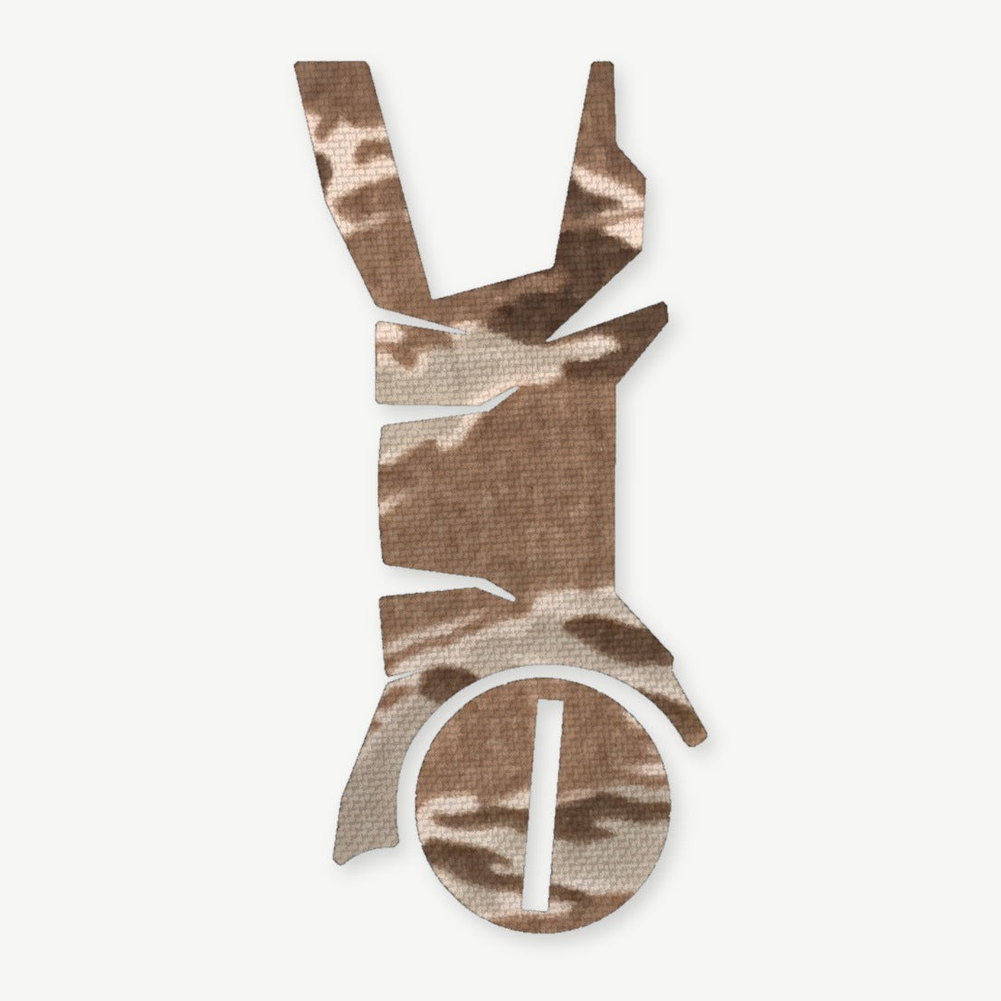 Optic Wrap Kit for Steiner MPS-C - die-cut Cordura 1000D kit pieces in Tiger Stripe (Desert) - Combat Textiles