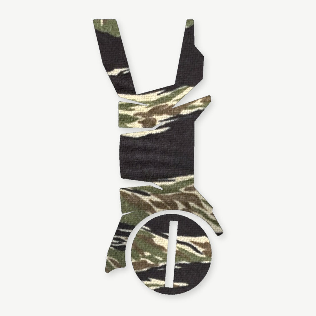 Optic Wrap Kit for Steiner MPS-C - die-cut Cordura 1000D kit pieces in Tiger Stripe (Green/Black) - Combat Textiles