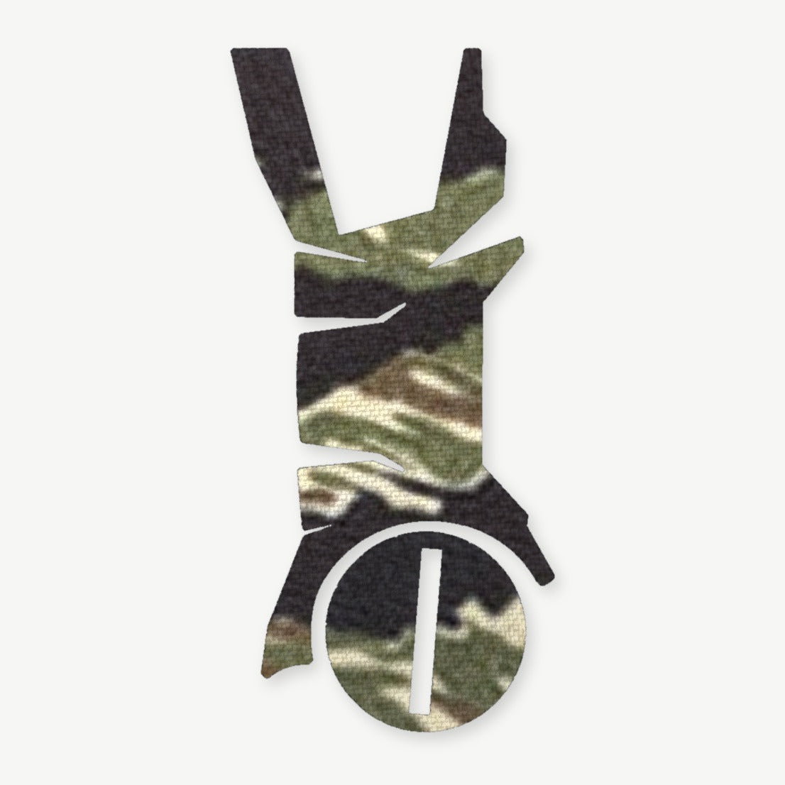 Optic Wrap Kit for Steiner MPS-C - die-cut Cordura 1000D kit pieces in Tiger Stripe (Green/Black) - Combat Textiles