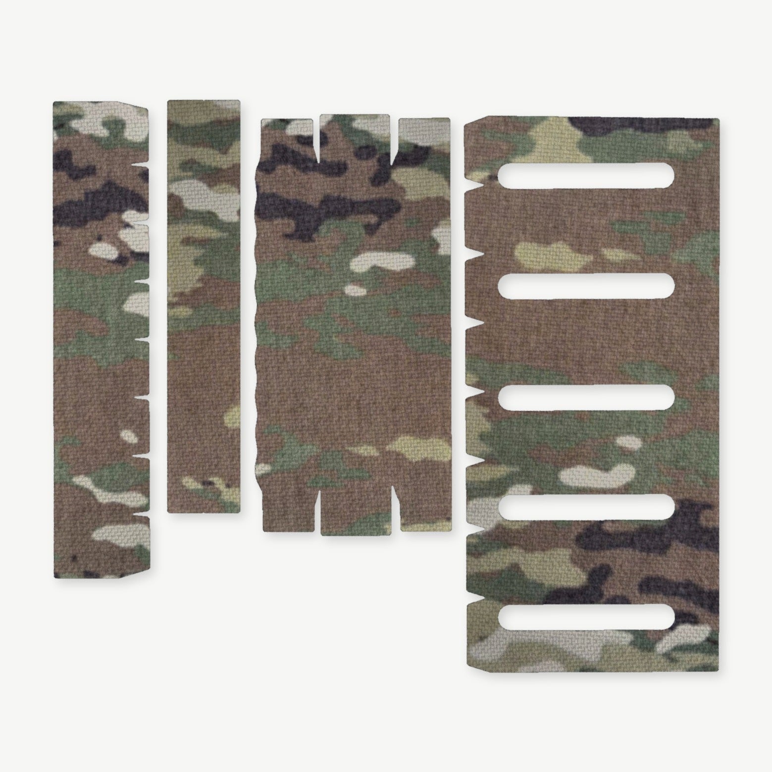 Light Wrap Kit for Modlite 18350 Rifle Light (PLHv2, v3/OKW v2) - die-cut Cordura 1000D kit pieces in MultiCam - Combat Textiles