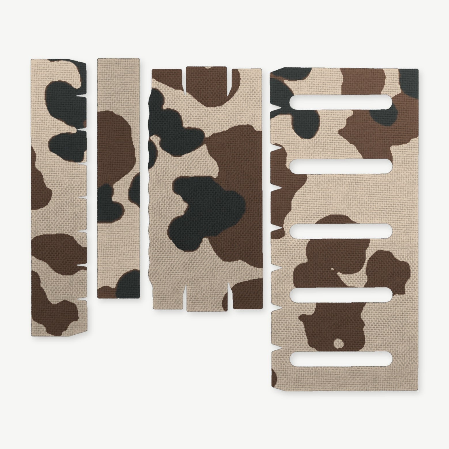 Light Wrap Kit for Modlite 18350 Rifle Light (PLHv2, v3/OKW v2) - die-cut Cordura 1000D kit pieces in Tropentarn - Combat Textiles