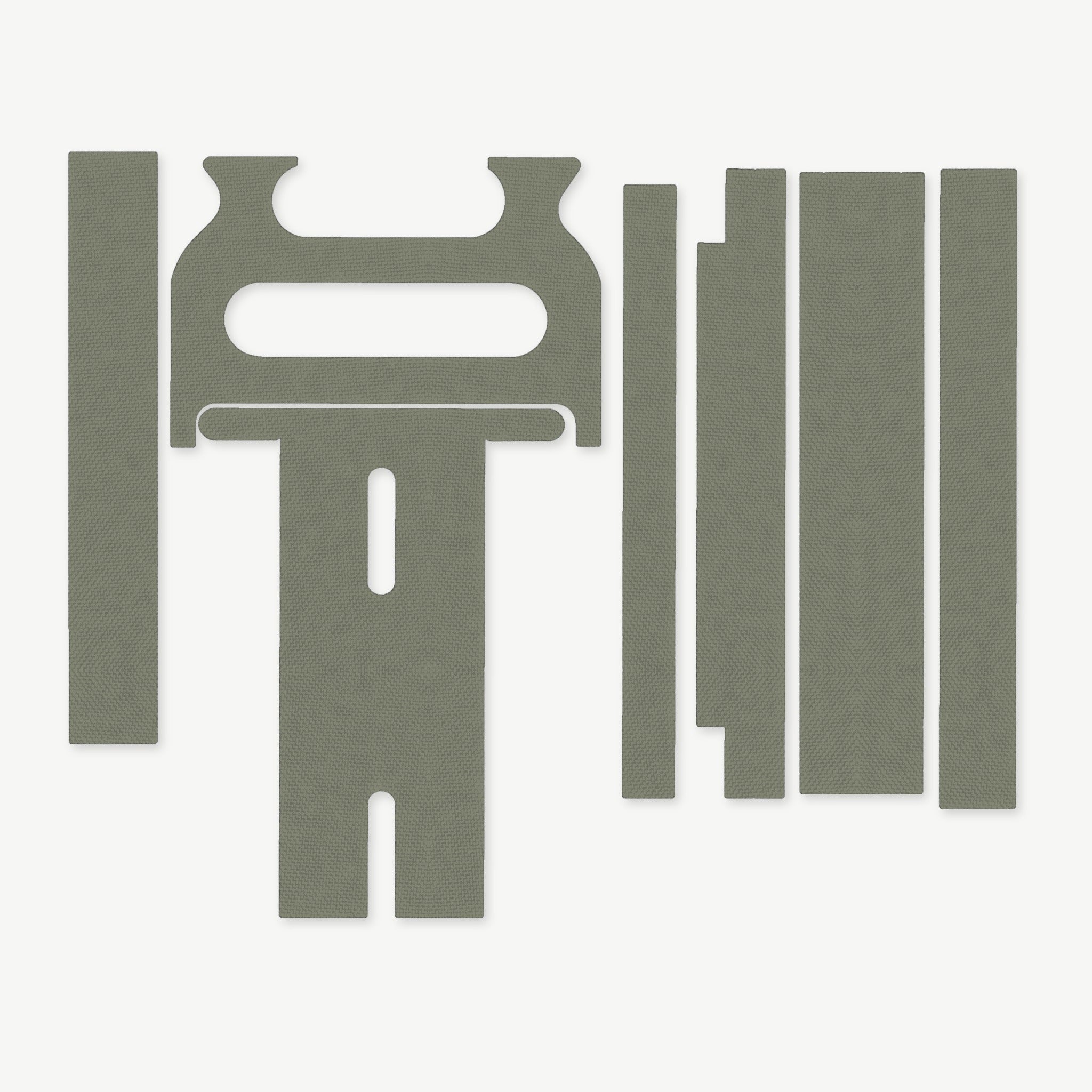 Light Wrap Kit for Cloud Defensive OWL - die-cut Cordura 1000D kit pieces in OD Green - Combat Textiles