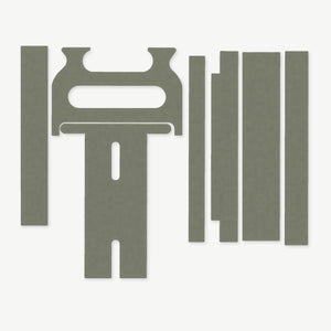 Light Wrap Kit for Cloud Defensive OWL - die-cut Cordura 1000D kit pieces in OD Green - Combat Textiles
