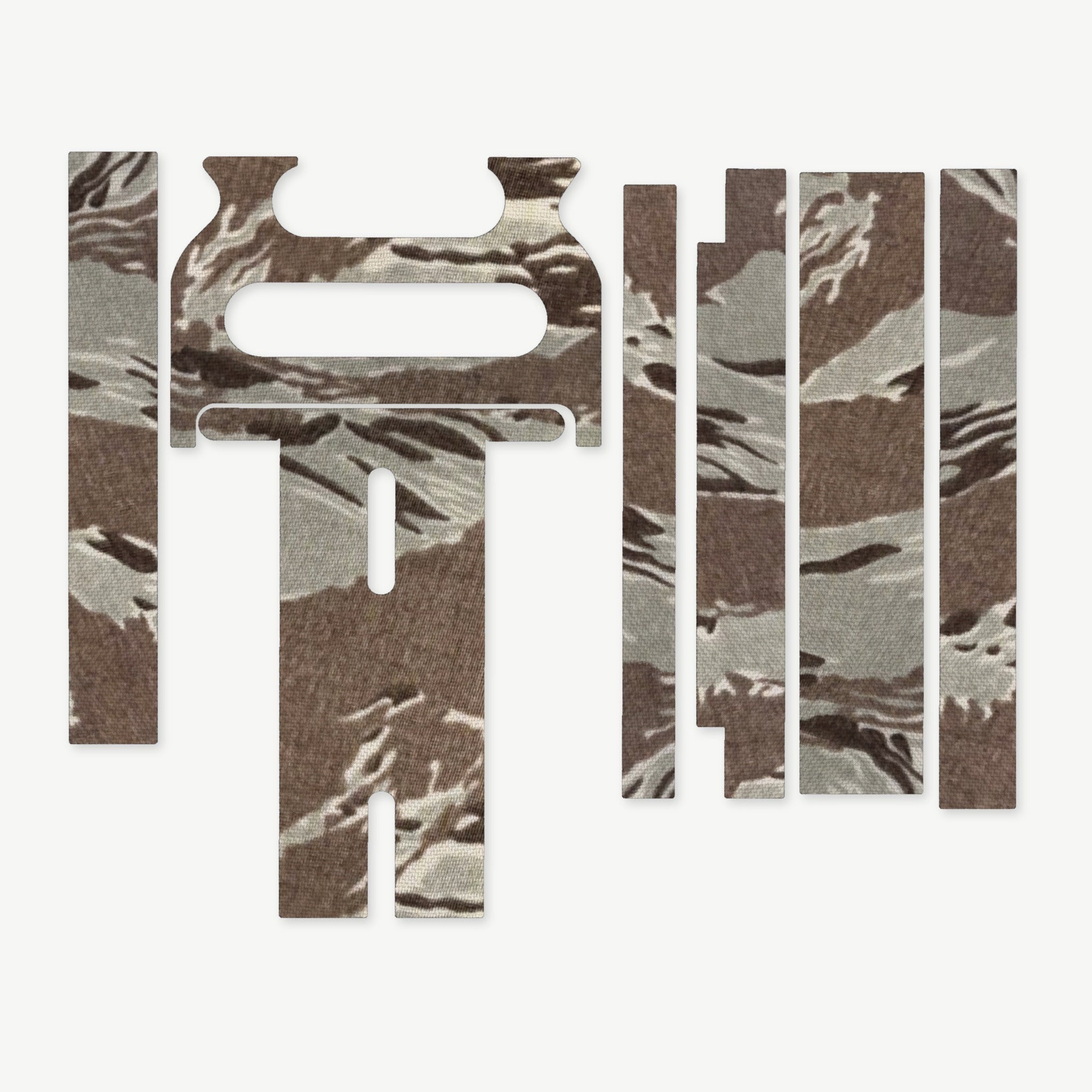 Light Wrap Kit for Cloud Defensive OWL - die-cut Cordura 1000D kit pieces in Tiger Stripe (ABU) - Combat Textiles