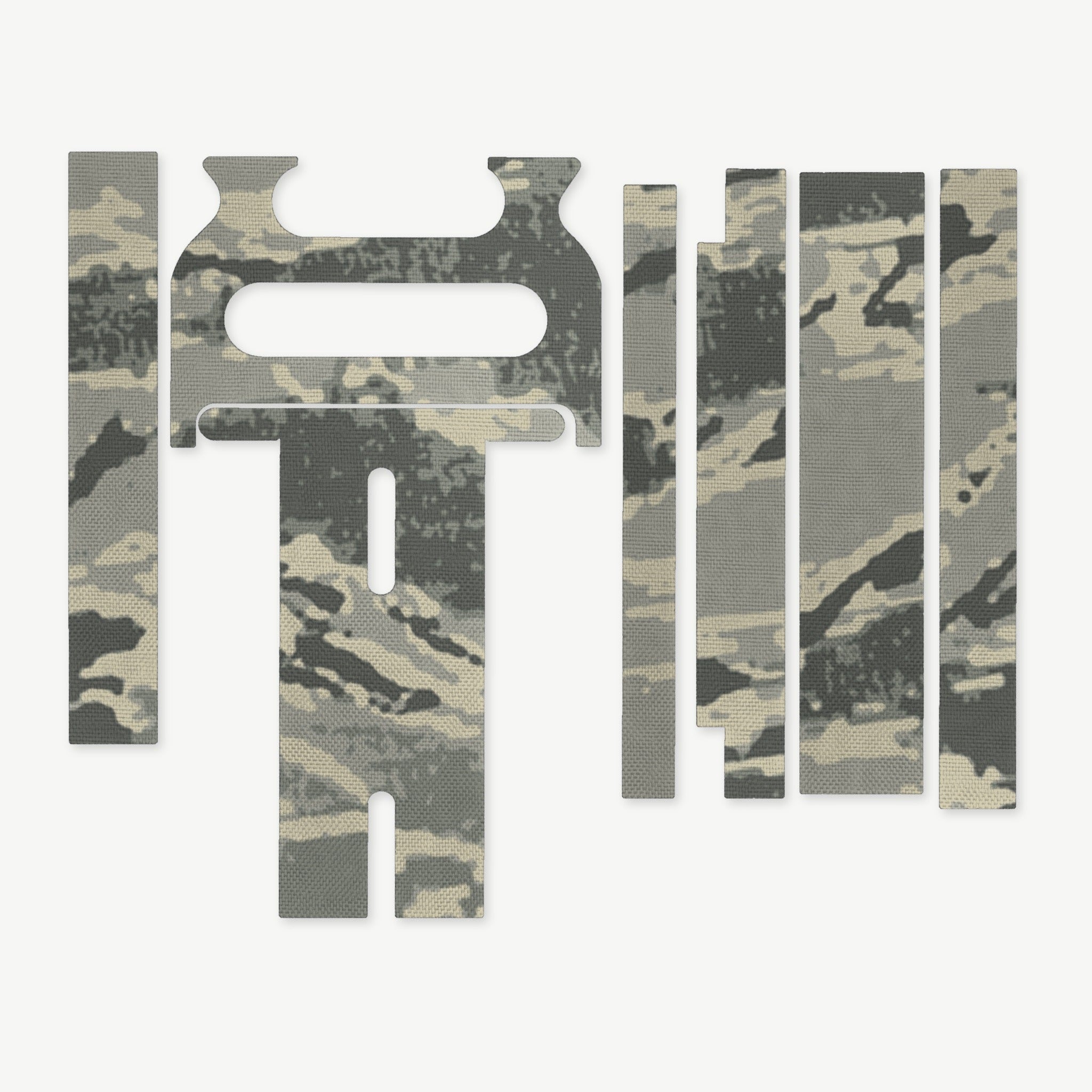 Light Wrap Kit for Cloud Defensive OWL - die-cut Cordura 1000D kit pieces in Tiger Stripe (ABU) - Combat Textiles