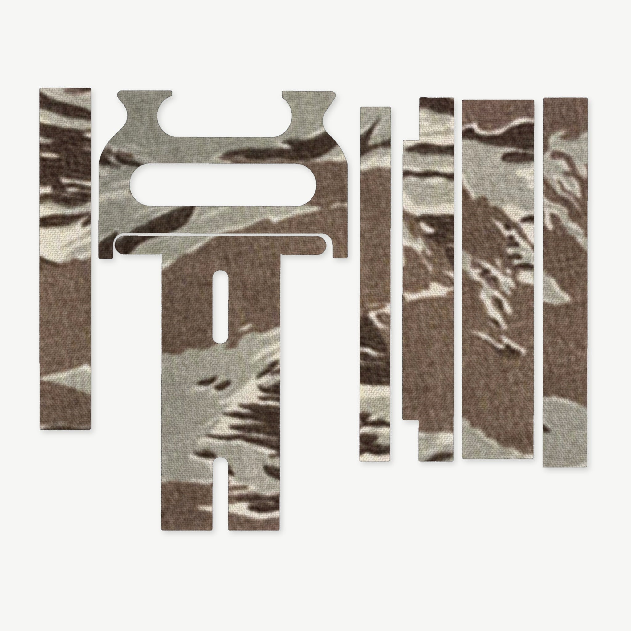 Light Wrap Kit for Cloud Defensive OWL - die-cut Cordura 1000D kit pieces in Tiger Stripe (ABU) - Combat Textiles