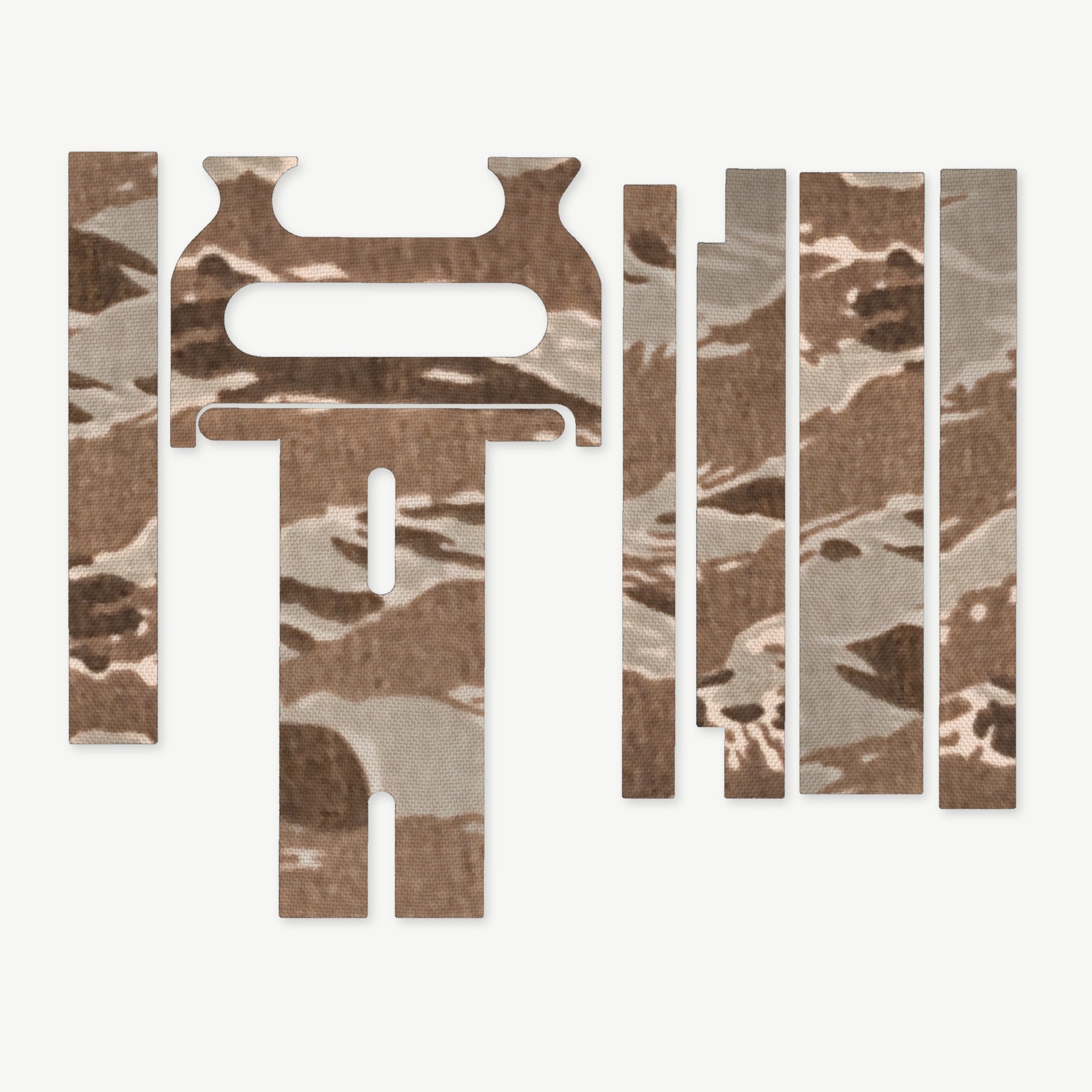 Light Wrap Kit for Cloud Defensive OWL - die-cut Cordura 1000D kit pieces in Tiger Stripe (Desert) - Combat Textiles