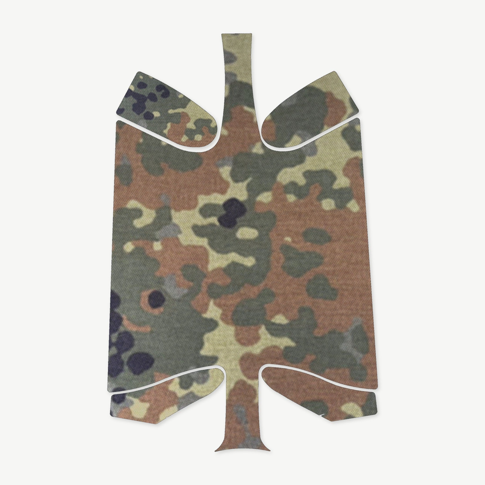 Stock Wrap Kit for Magpul SGA — Remington 870 - die-cut Cordura 1000D kit pieces in Flecktarn - Combat Textiles