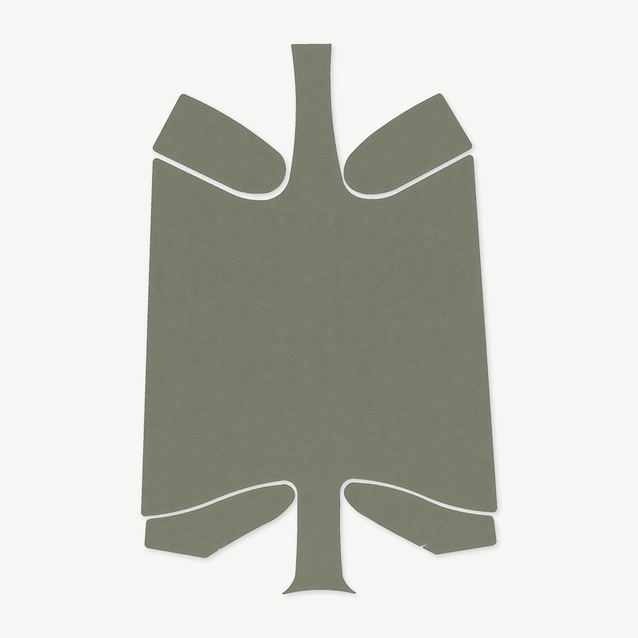 Stock Wrap Kit for Magpul SGA — Remington 870 - die-cut Cordura 1000D kit pieces in OD Green - Combat Textiles
