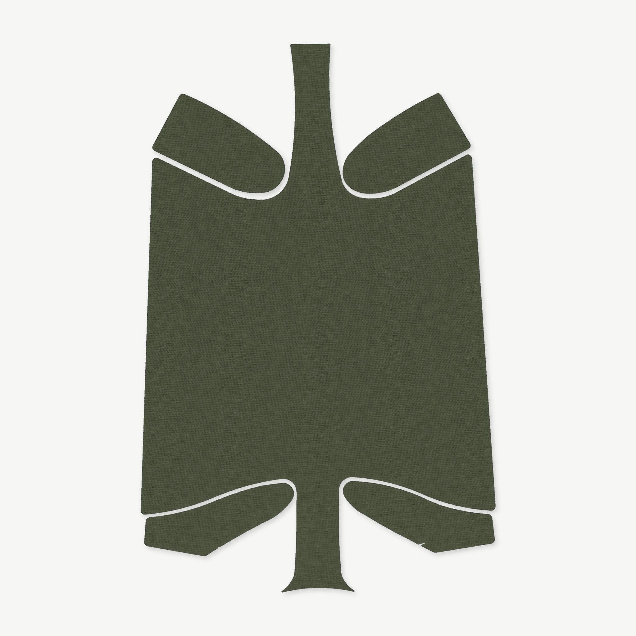 Stock Wrap Kit for Magpul SGA — Remington 870 - die-cut Cordura 1000D kit pieces in OD Green - Combat Textiles