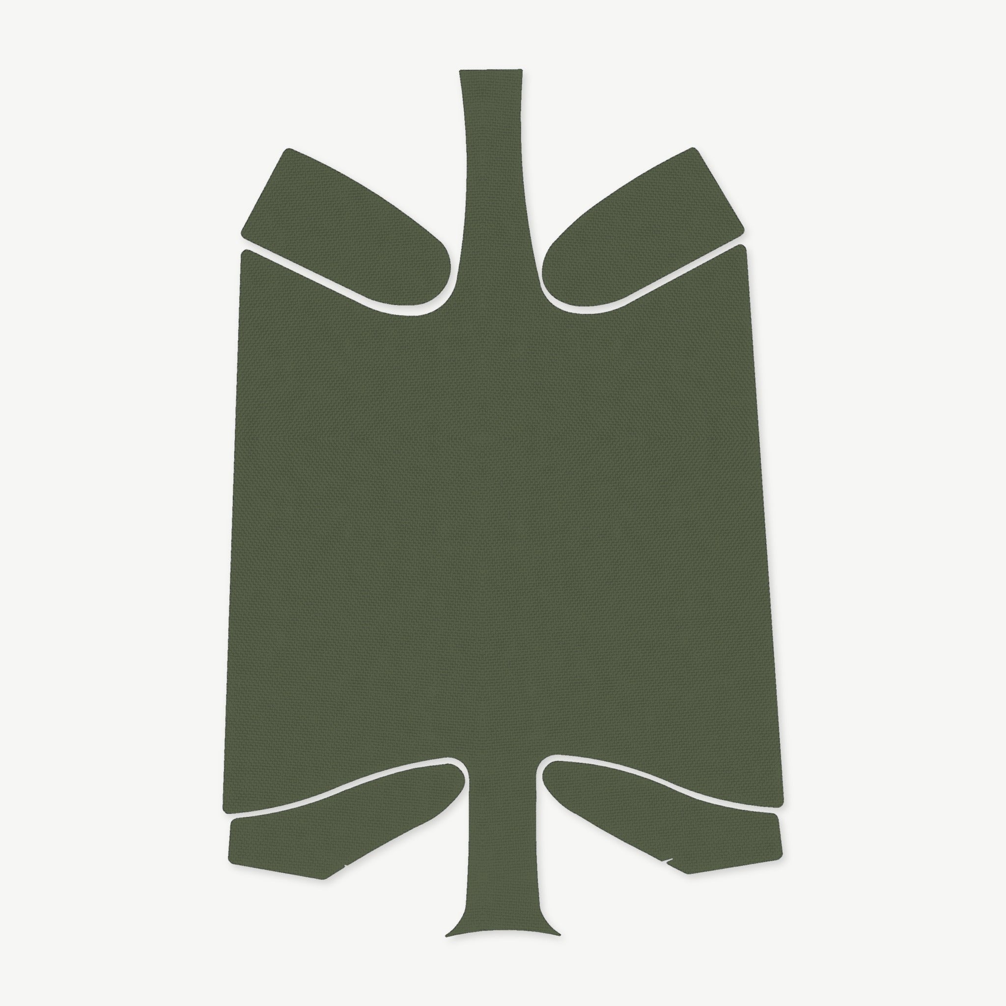 Stock Wrap Kit for Magpul SGA — Remington 870 - die-cut Cordura 1000D kit pieces in Ranger Green - Combat Textiles